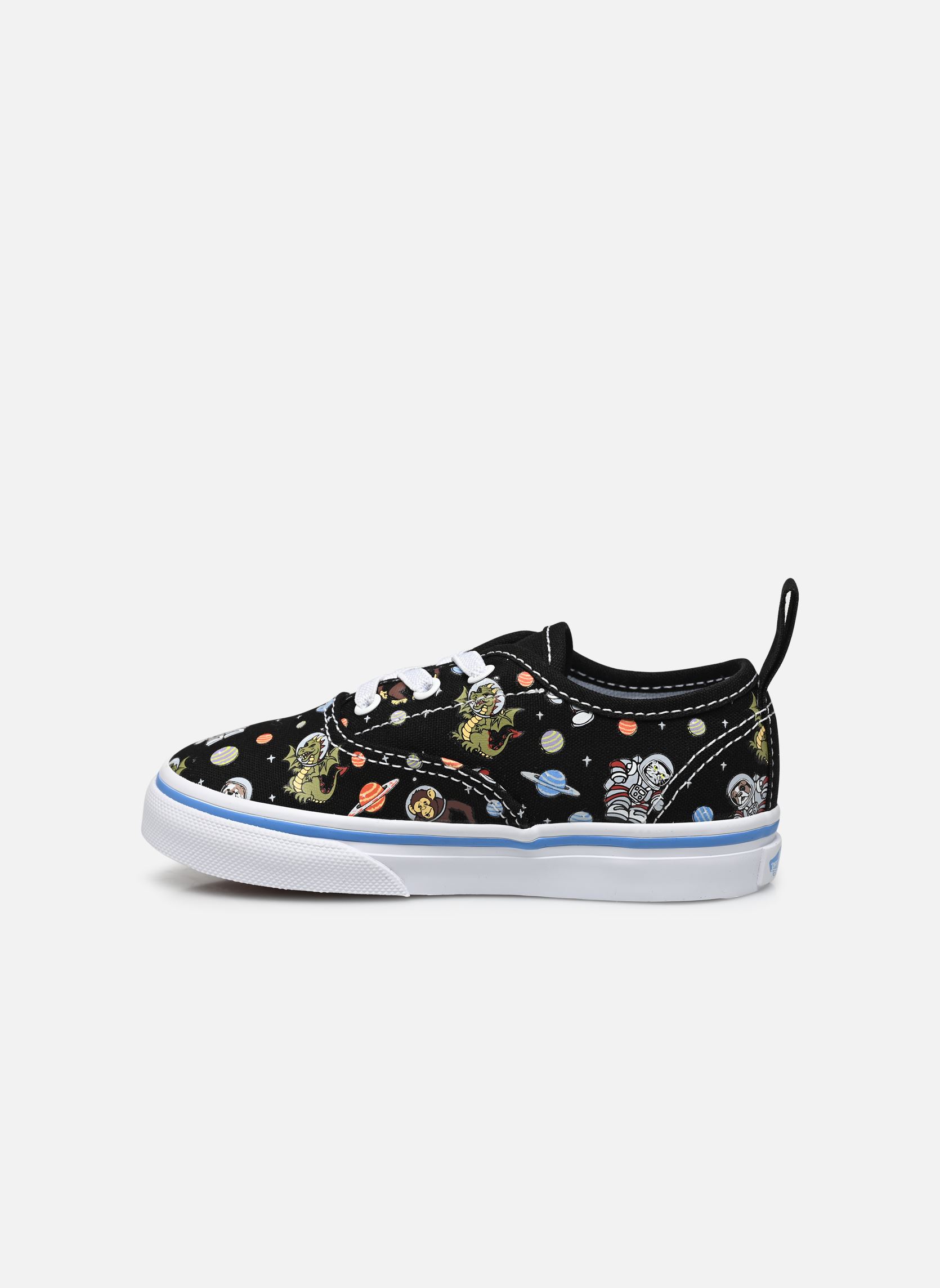 Sneakers basse Td Authentic Elastic Lace bambino nero Vans Sneakers basse Td Authentic Elastic Lace bambino nero GLOW COSMIC ZOO BLACK/BLUE