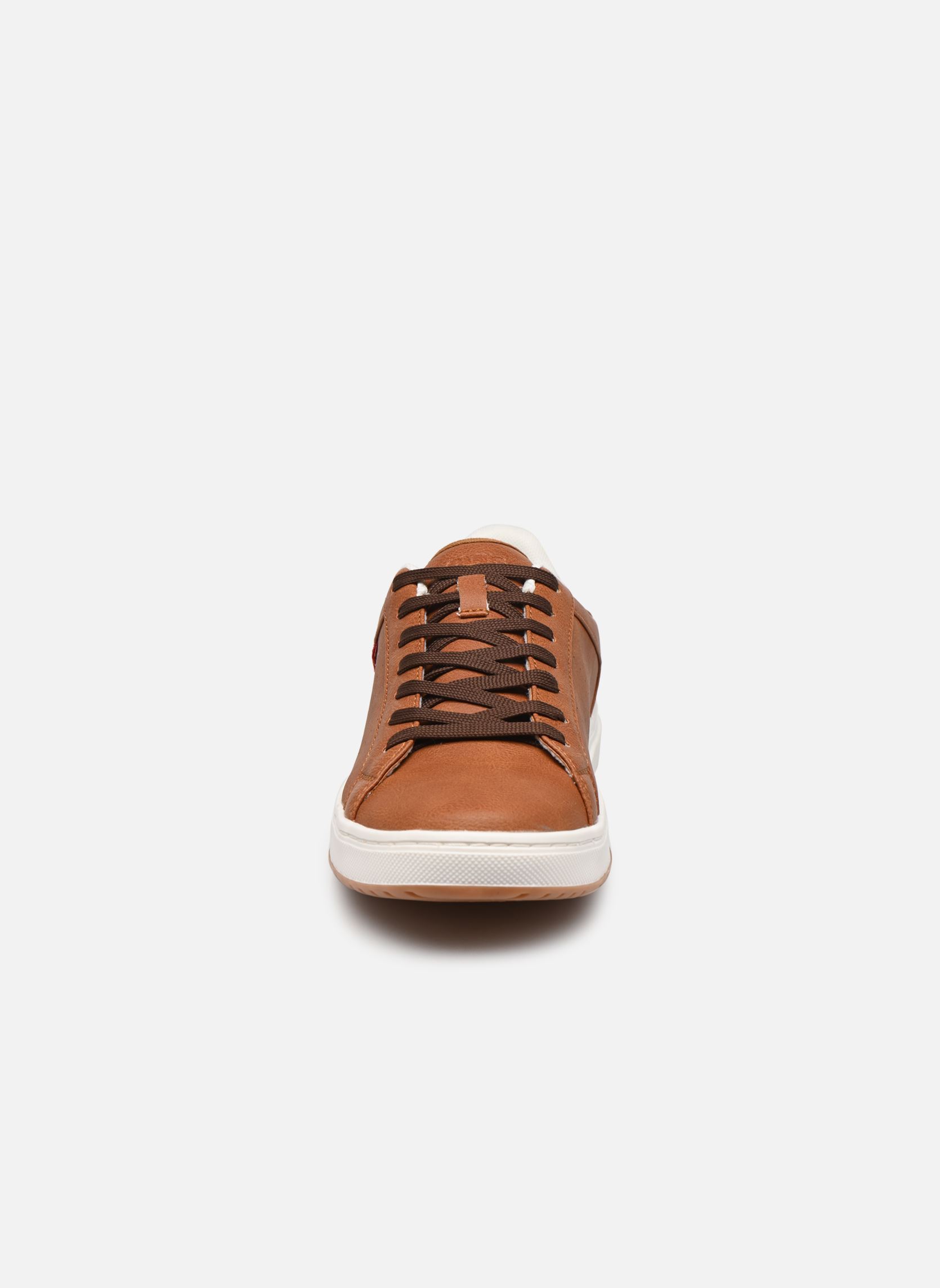 Lage sneakers PIPER heren bruin Levi's Lage sneakers PIPER heren bruin MEDIUM BROWN