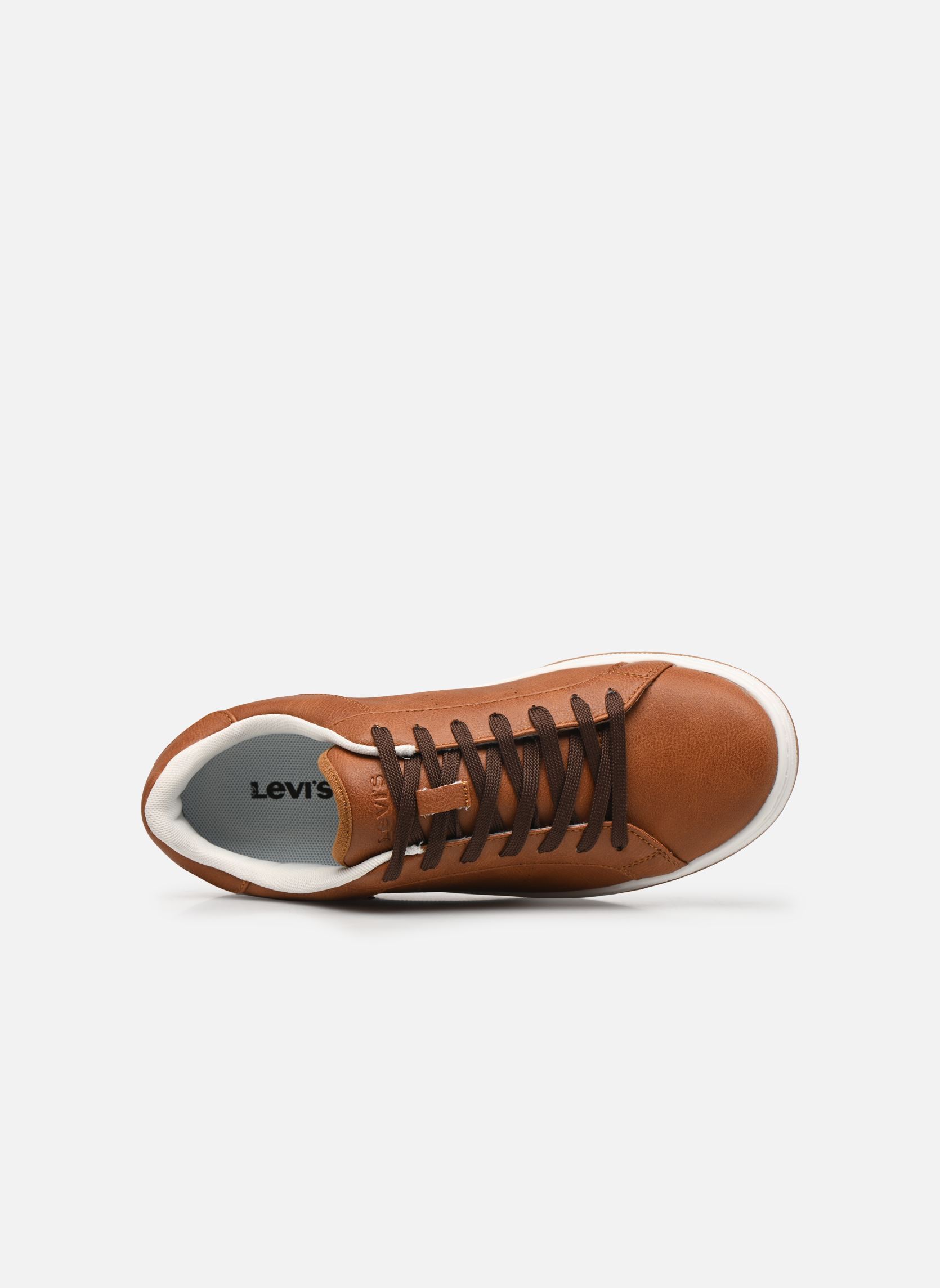Lage sneakers PIPER heren bruin Levi's Lage sneakers PIPER heren bruin MEDIUM BROWN