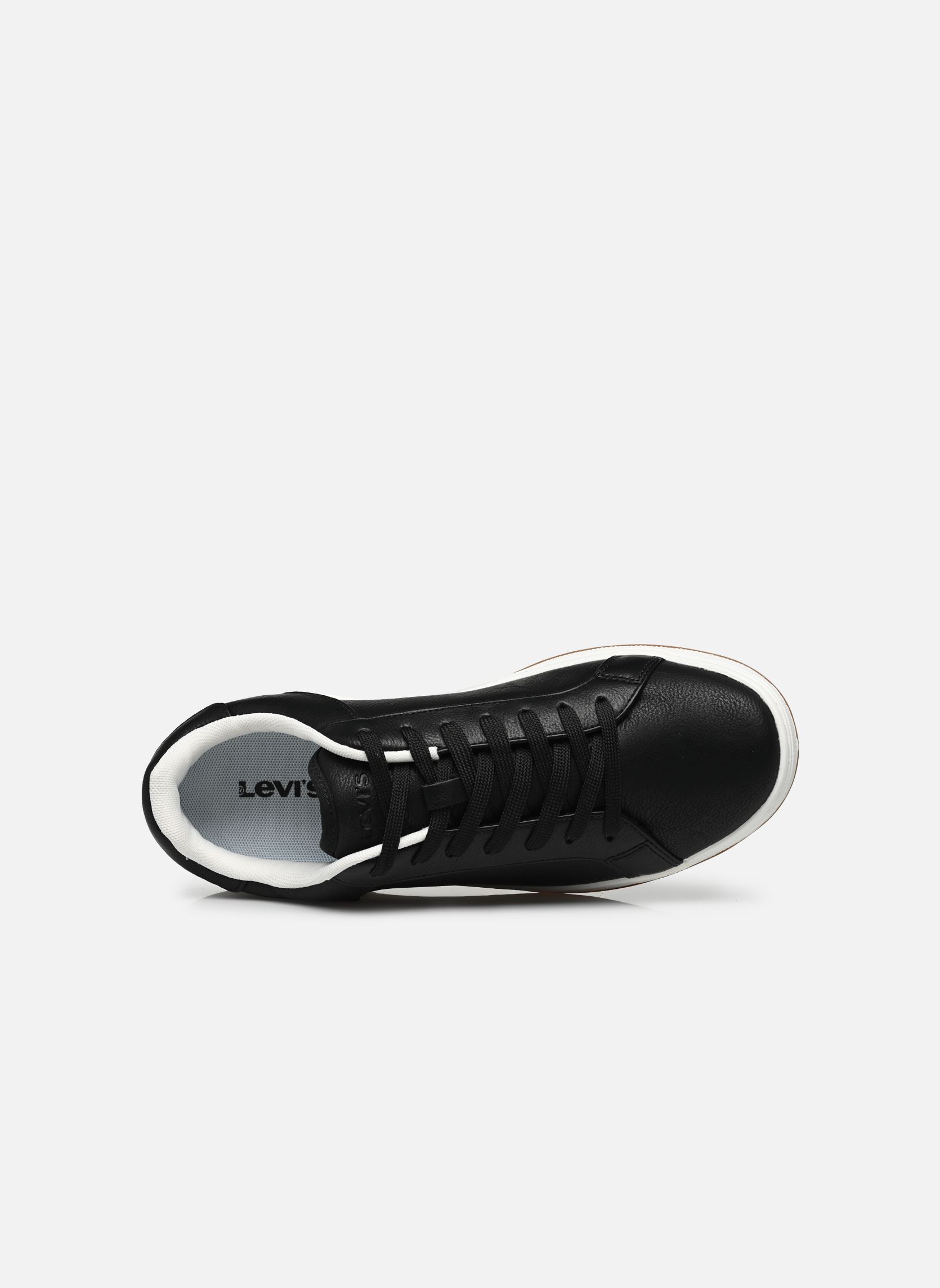Lage sneakers PIPER heren zwart Levi's Lage sneakers PIPER heren zwart REGULAR BLACK
