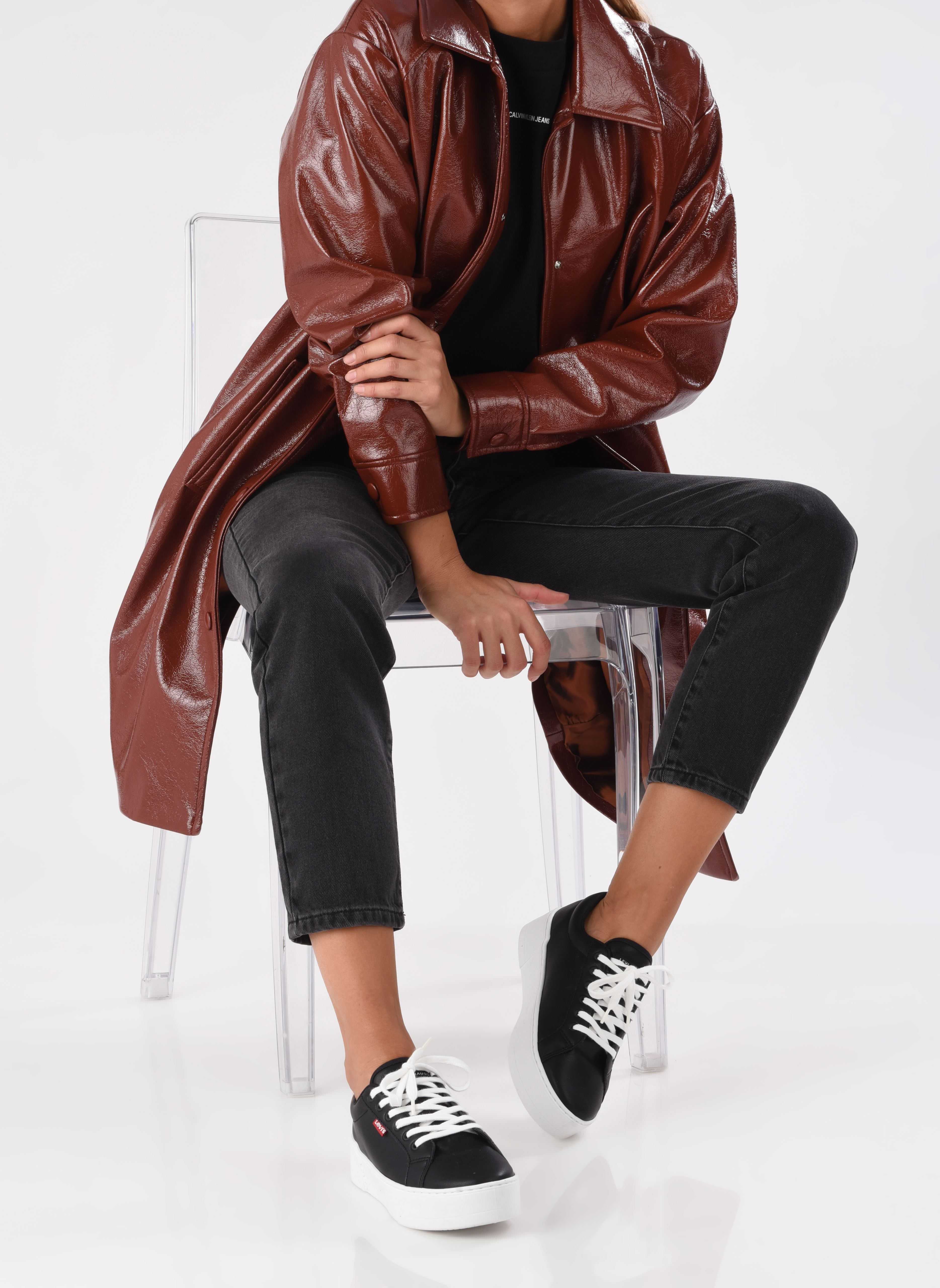 Niedrige Sneaker TIJUANA 2.0 damen schwarz Levi's Niedrige Sneaker TIJUANA 2.0 damen schwarz Regular Black