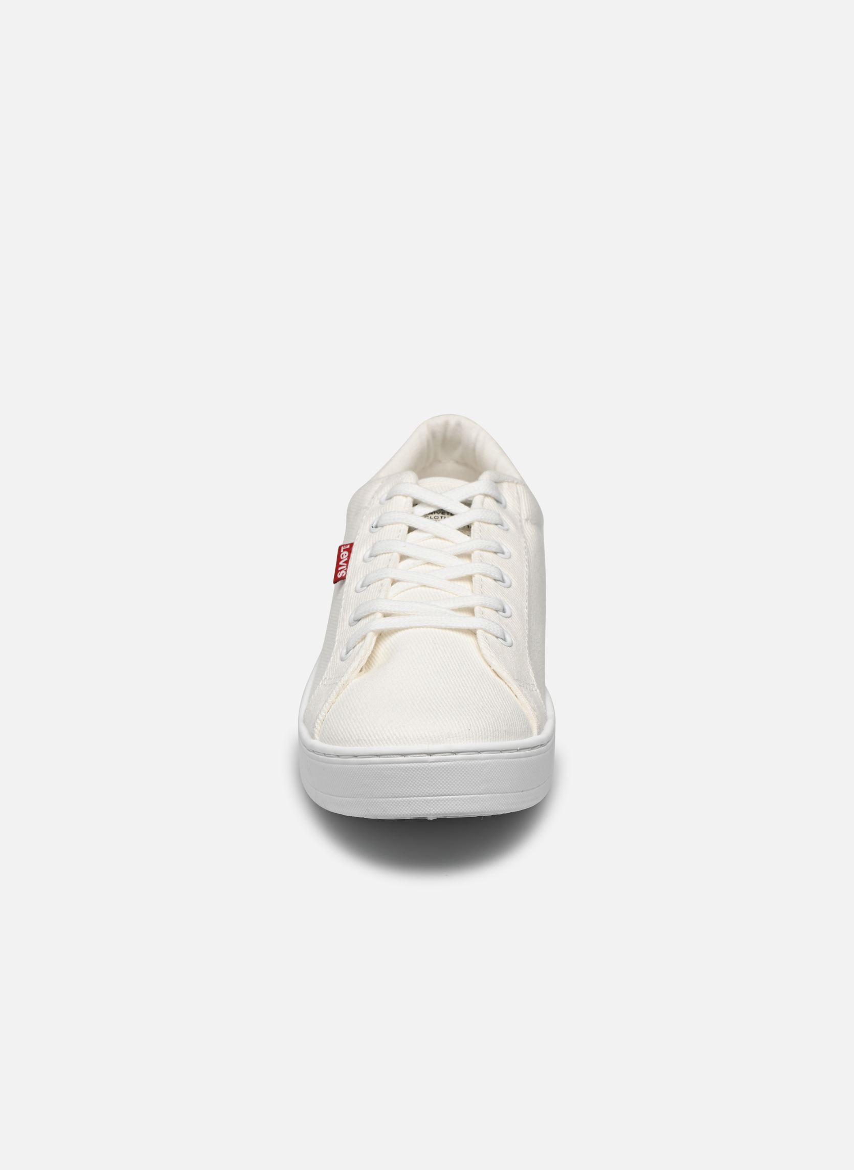 Leinen-Sneaker MALIBU 2.0 damen weiß Levi's Leinen-Sneaker MALIBU 2.0 damen weiß Brilliant White
