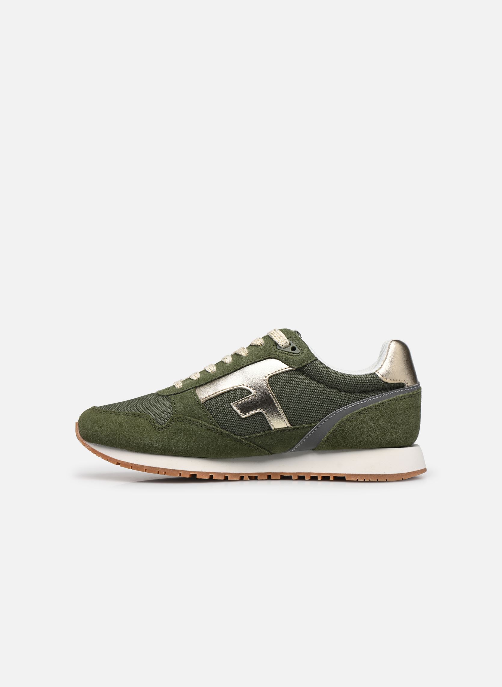 Baskets basses ELM SYN WOVEN SUEDE W femme vert Faguo Baskets basses ELM SYN WOVEN SUEDE W femme vert KAK22