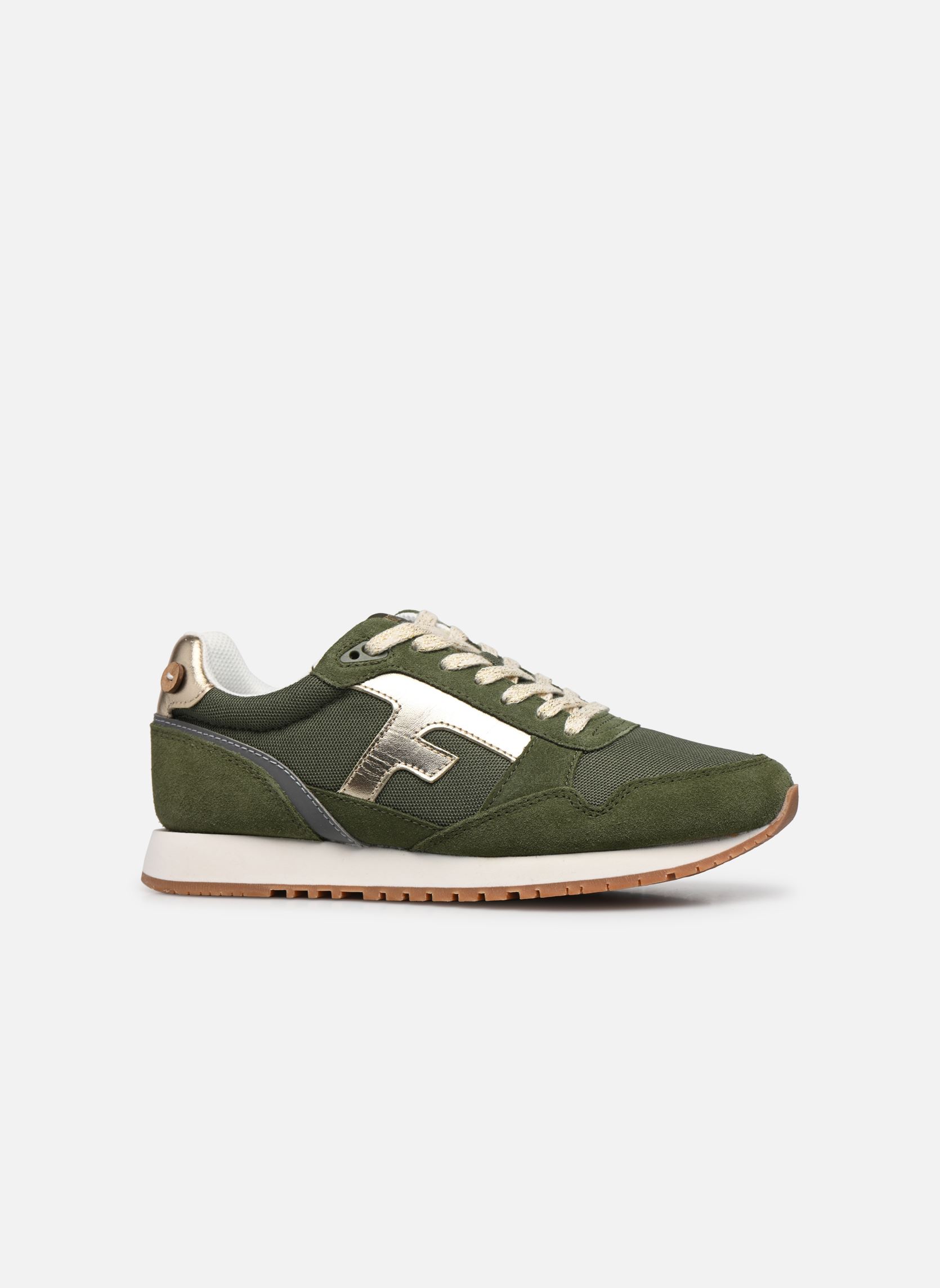 Baskets basses ELM SYN WOVEN SUEDE W femme vert Faguo Baskets basses ELM SYN WOVEN SUEDE W femme vert KAK22
