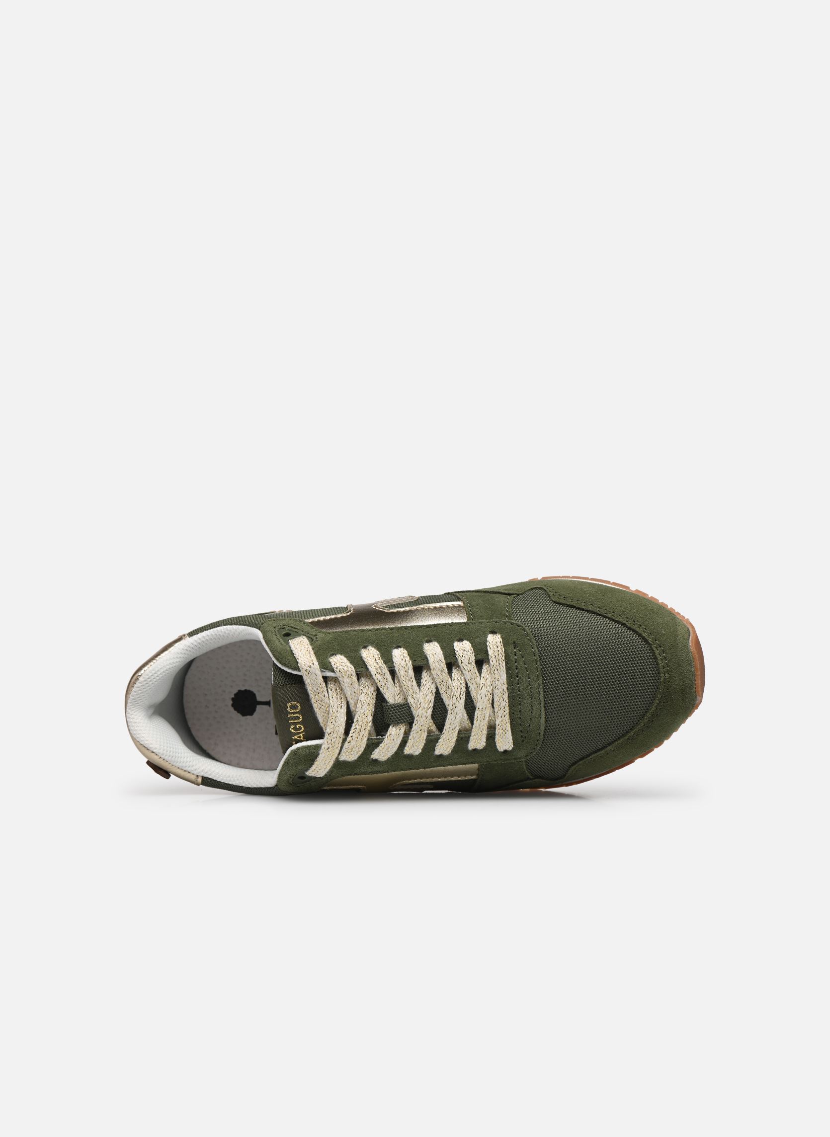 Baskets basses ELM SYN WOVEN SUEDE W femme vert Faguo Baskets basses ELM SYN WOVEN SUEDE W femme vert KAK22