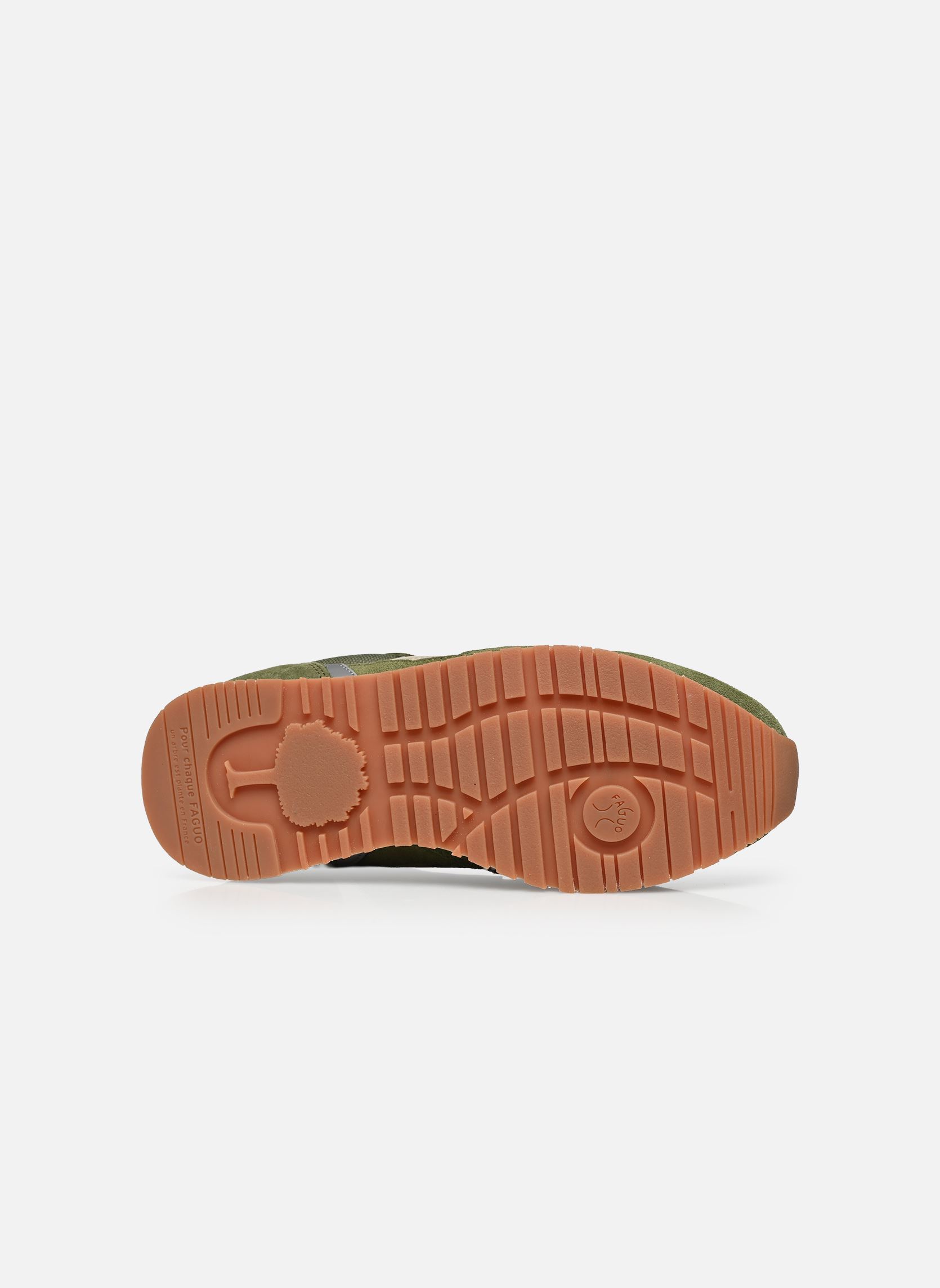 Niedrige Sneaker ELM SYN WOVEN SUEDE W damen grün Faguo Niedrige Sneaker ELM SYN WOVEN SUEDE W damen grün KAKI/GOLD