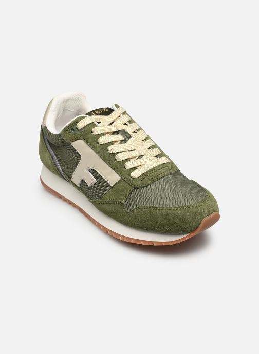 Faguo Niedrige Sneaker ELM SYN WOVEN SUEDE W damen grün