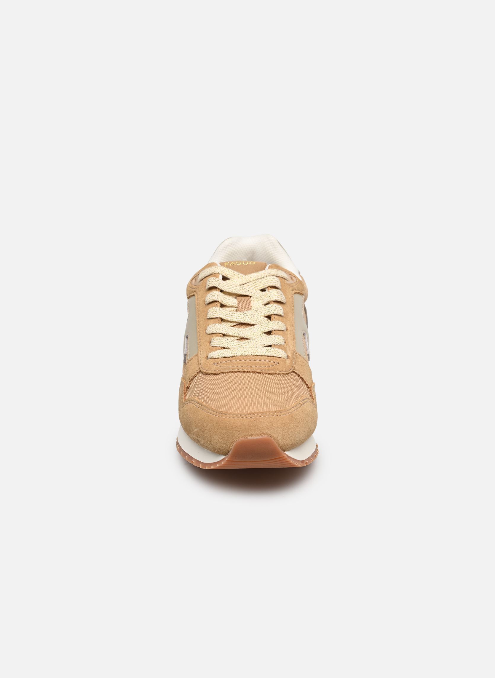 Niedrige Sneaker ELM SYN WOVEN SUEDE W damen beige Faguo Niedrige Sneaker ELM SYN WOVEN SUEDE W damen beige BEIGE/GOLD