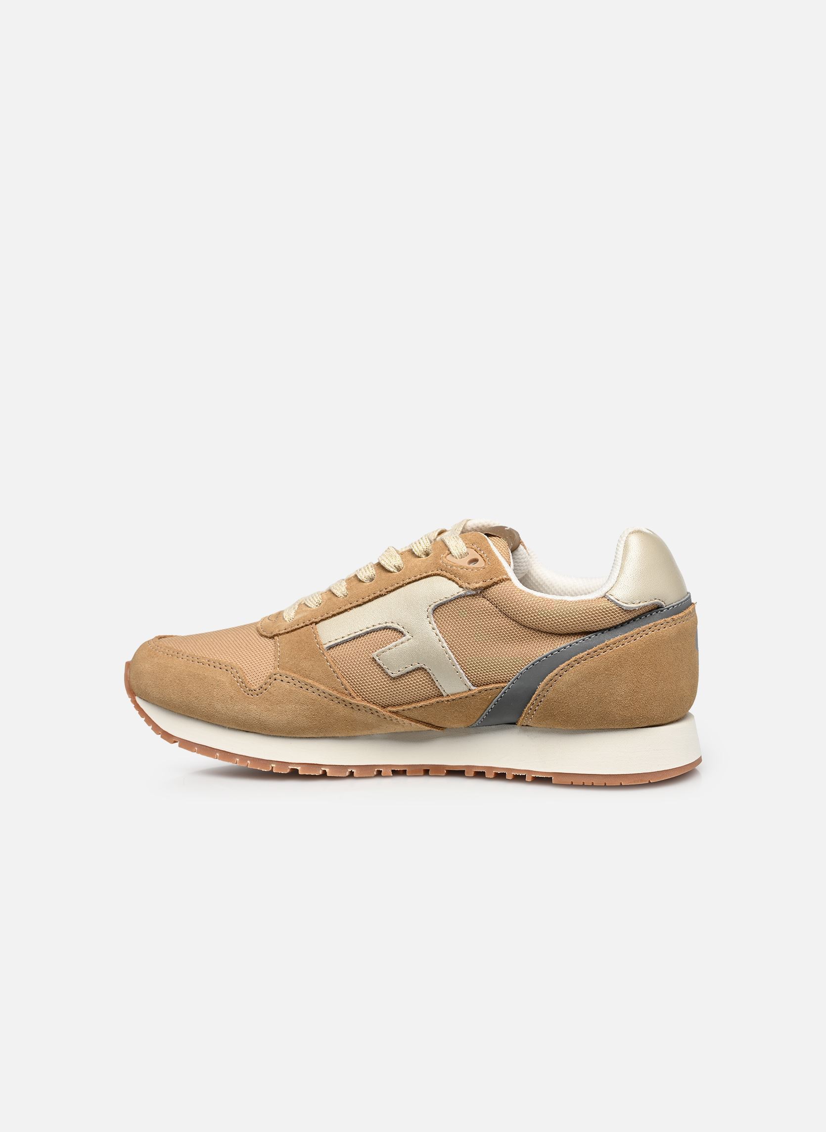 Niedrige Sneaker ELM SYN WOVEN SUEDE W damen beige Faguo Niedrige Sneaker ELM SYN WOVEN SUEDE W damen beige BEIGE/GOLD