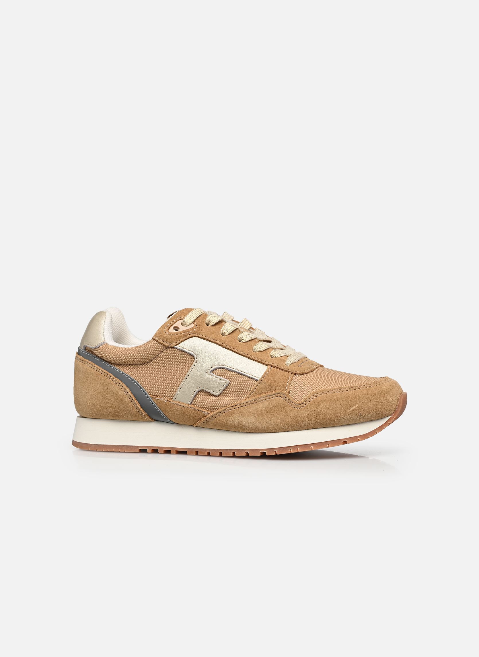 Niedrige Sneaker ELM SYN WOVEN SUEDE W damen beige Faguo Niedrige Sneaker ELM SYN WOVEN SUEDE W damen beige BEIGE/GOLD