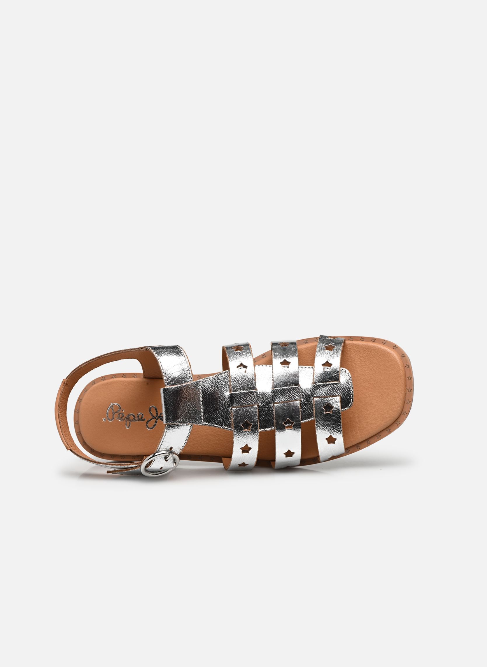 Sandalen IRMA STARS mädchen silber Pepe jeans Sandalen IRMA STARS mädchen silber Silver