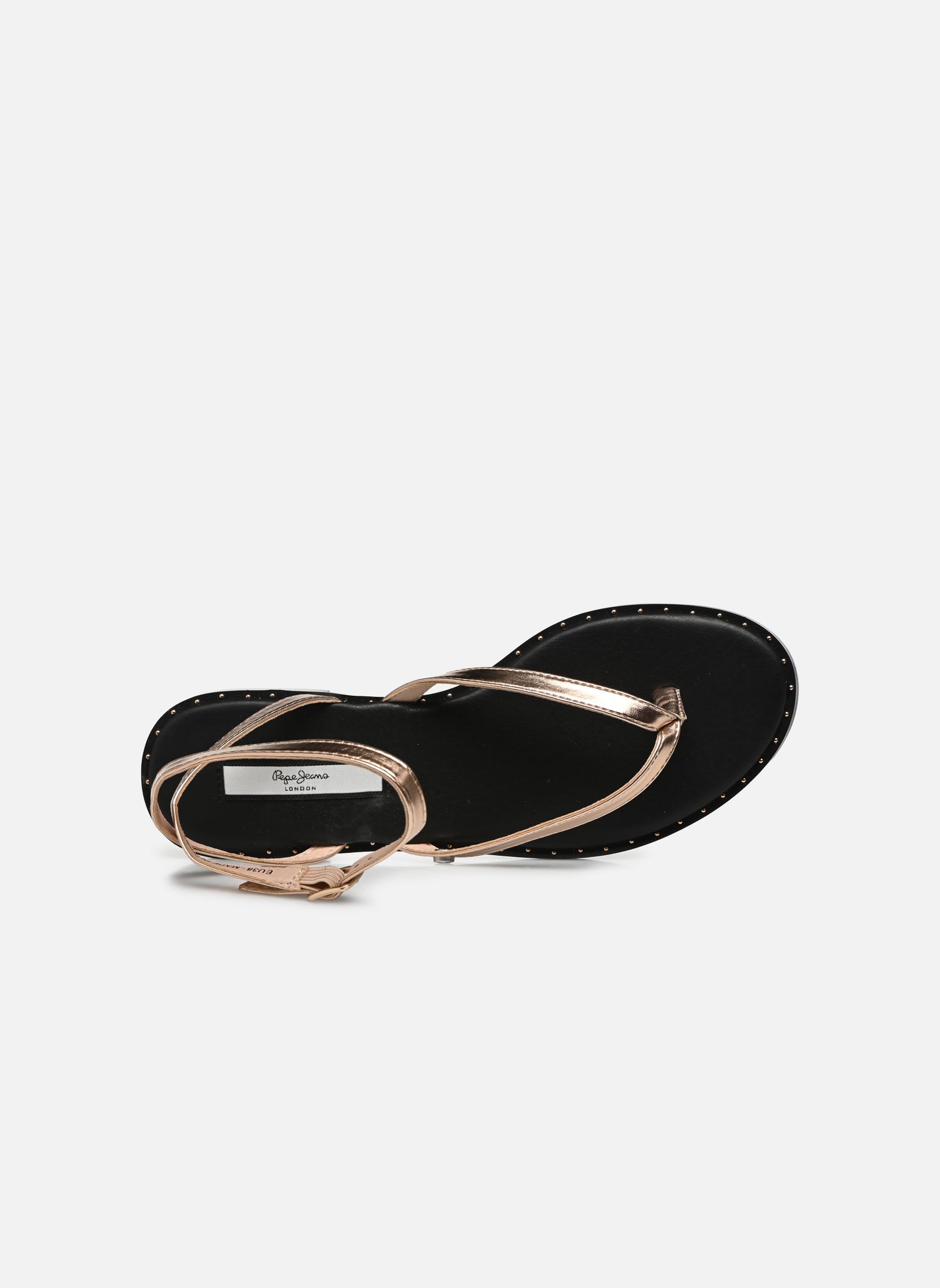 Sandales compensées et plateformes HAYES PLAIN W femme or et bronze Pepe jeans Sandales compensées et plateformes HAYES PLAIN W femme or et bronze Gold