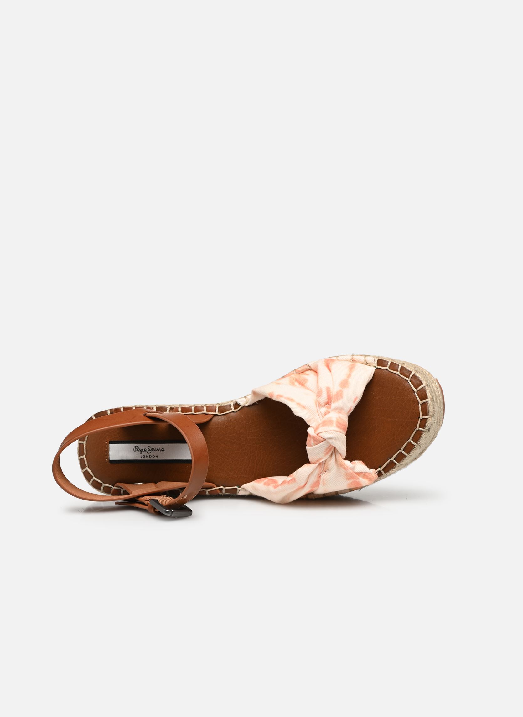 Sandales compensées et plateformes WITNEY KNOT W femme orange Pepe jeans Sandales compensées et plateformes WITNEY KNOT W femme orange Peach