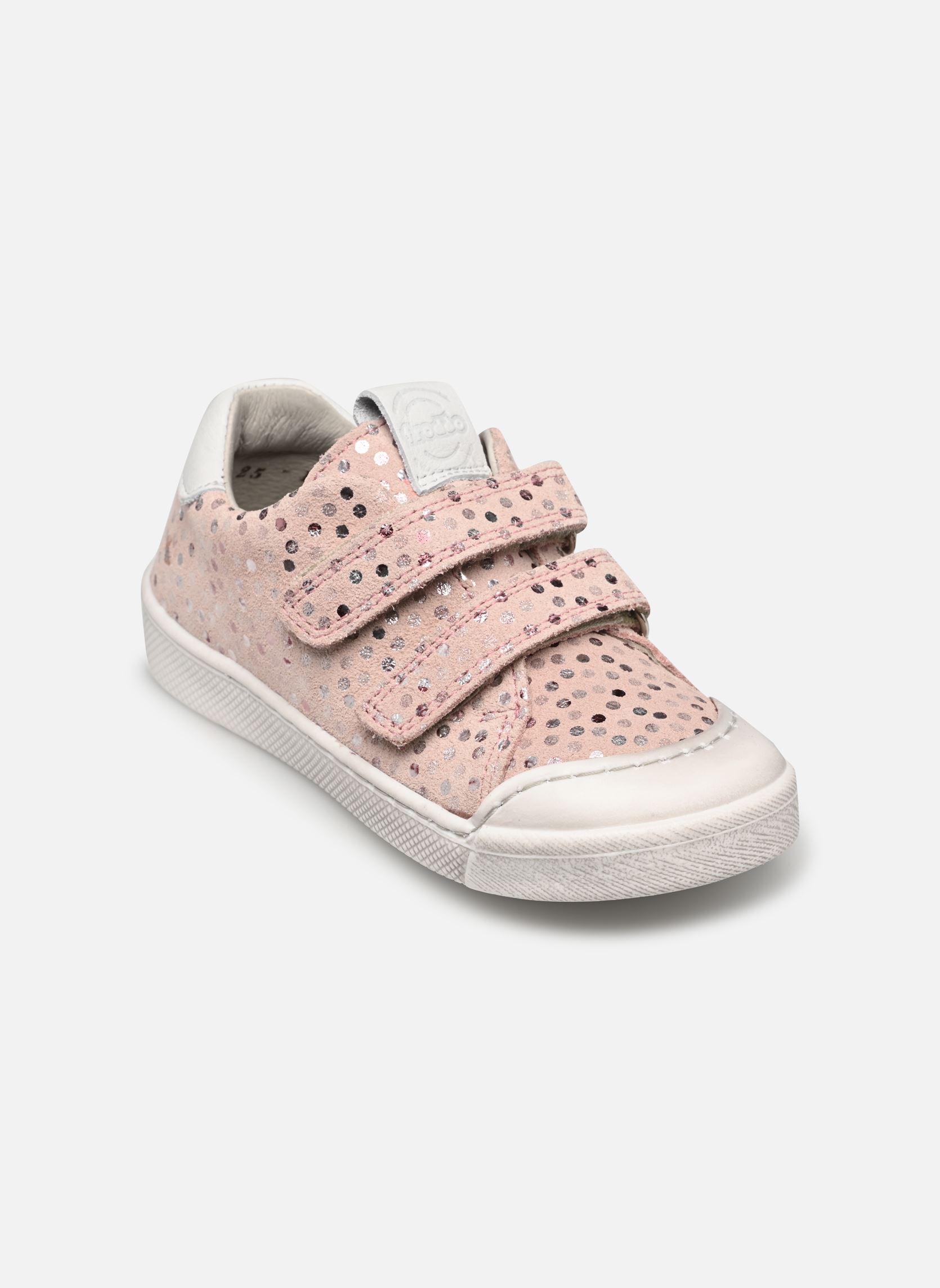 Lage sneakers Rosario Velcro meisjes roze Froddo Lage sneakers Rosario Velcro meisjes roze PINK+