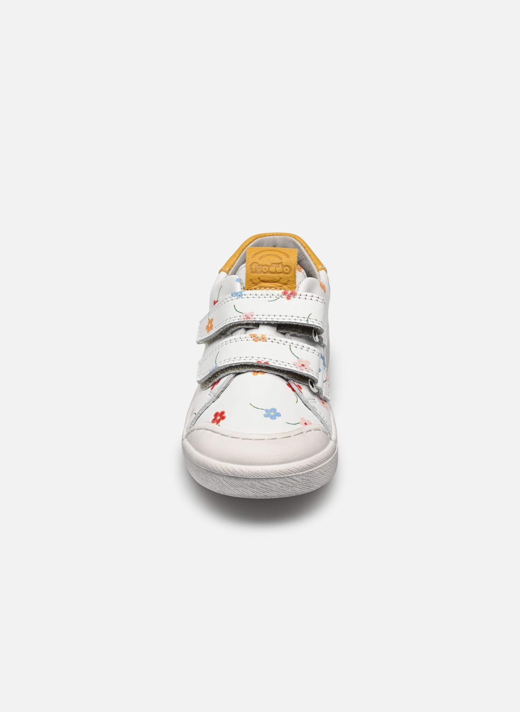 Baskets basses Rosario Velcro fille blanc Froddo Baskets basses Rosario Velcro fille blanc FLOWERS