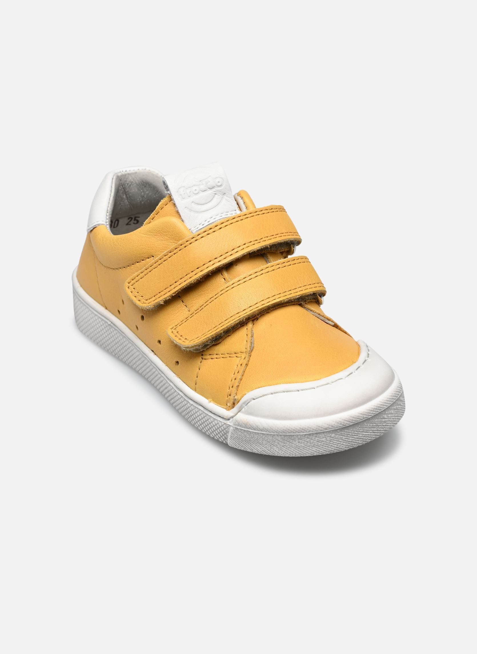 Niedrige Sneaker Rosario Velcro gelb Froddo Niedrige Sneaker Rosario Velcro gelb DARK YELLOW