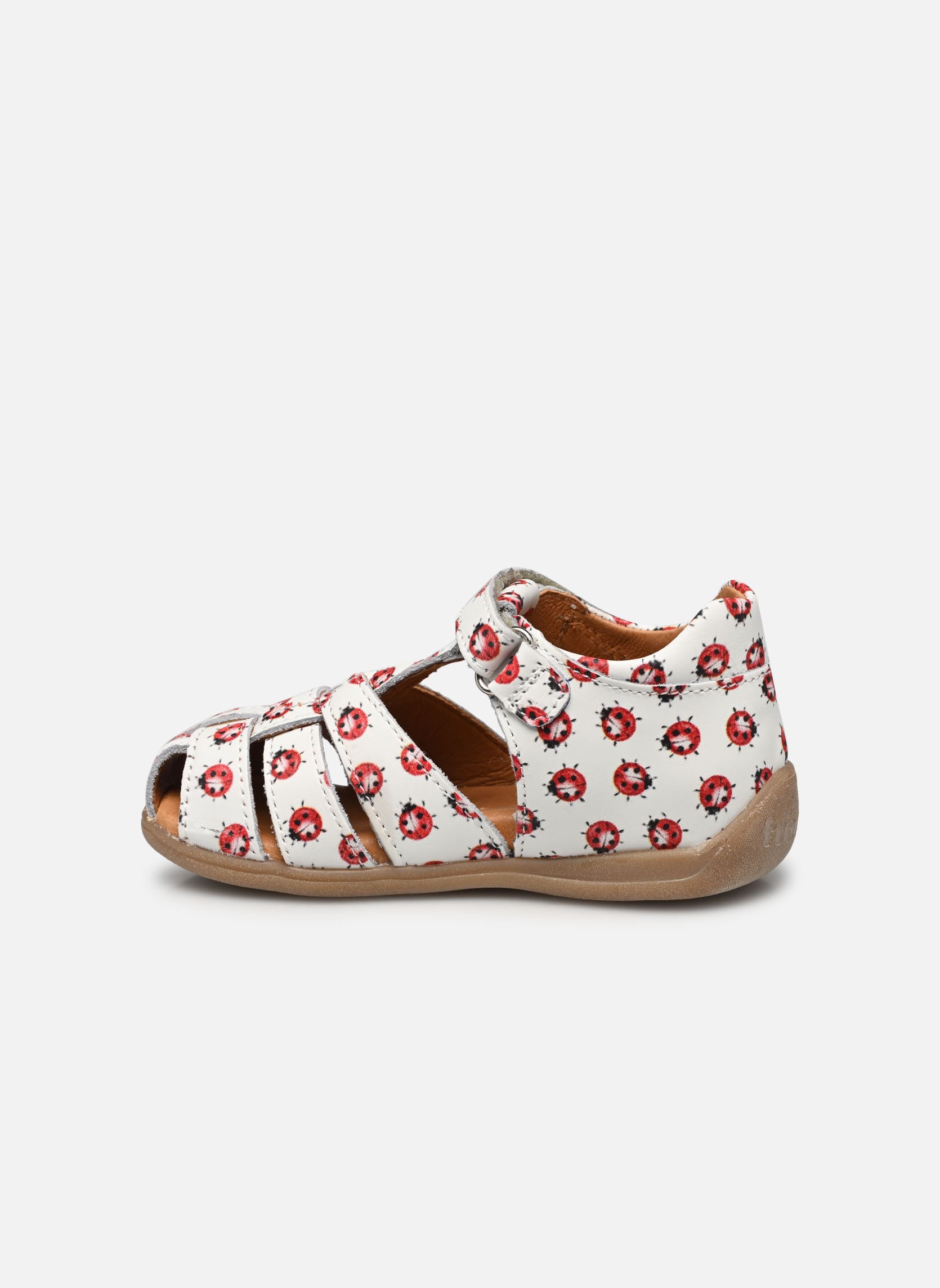 Sandalen Carte U mädchen weiß Froddo Sandalen Carte U mädchen weiß WHITE/RED