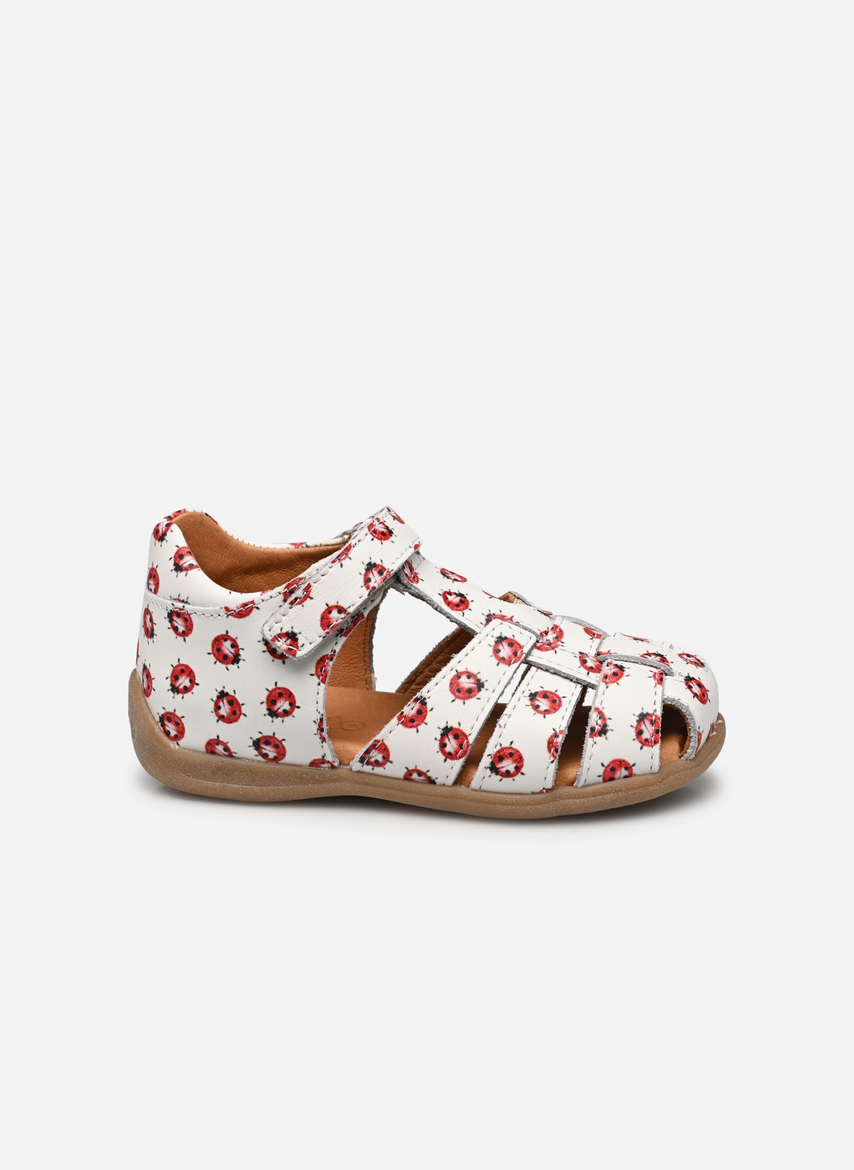 Sandalen Carte U mädchen weiß Froddo Sandalen Carte U mädchen weiß WHITE/RED