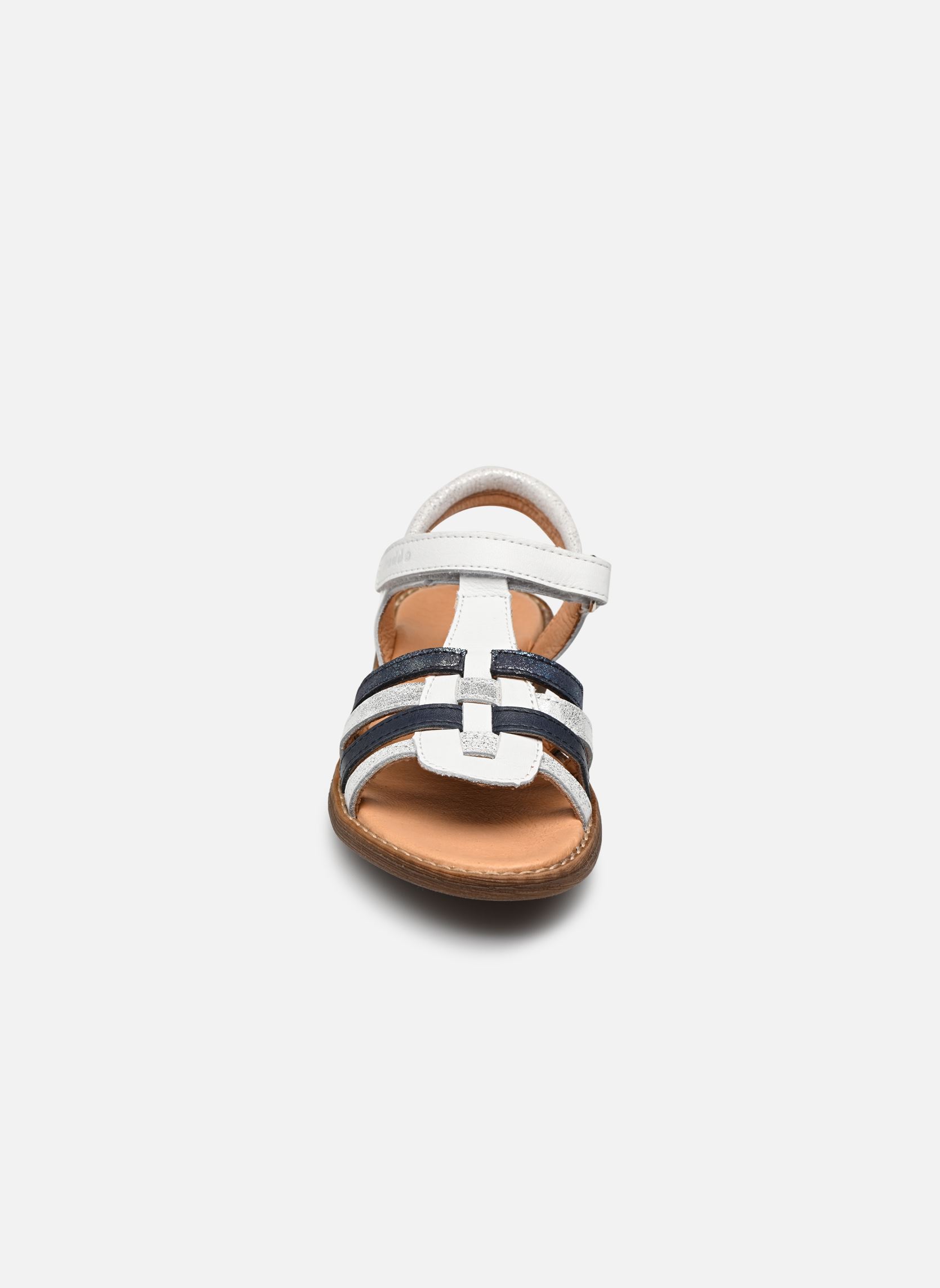 Sandalen Lore Straps mädchen weiß Froddo Sandalen Lore Straps mädchen weiß WHITE / BLUE