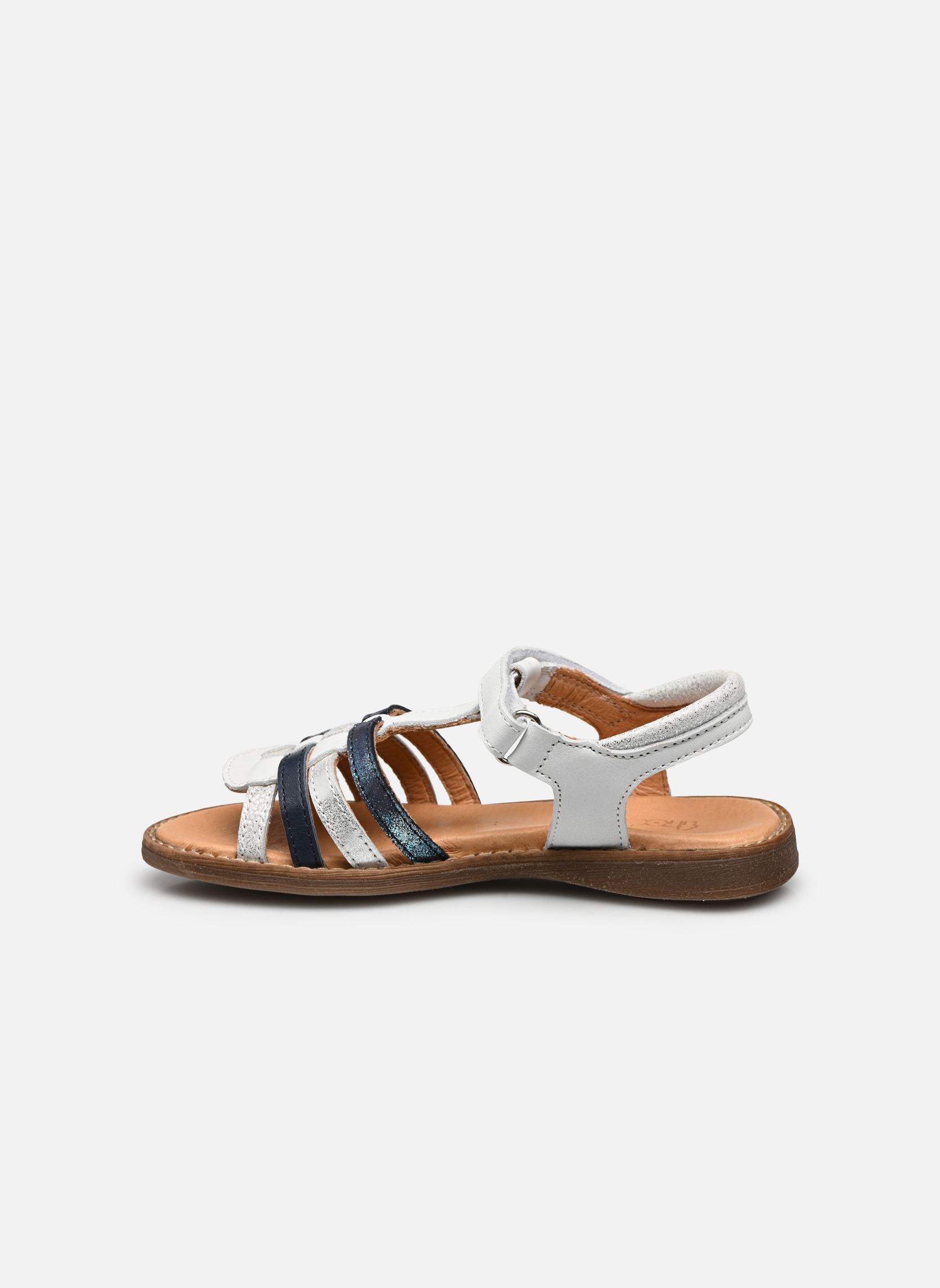 Sandalen Lore Straps mädchen weiß Froddo Sandalen Lore Straps mädchen weiß WHITE / BLUE