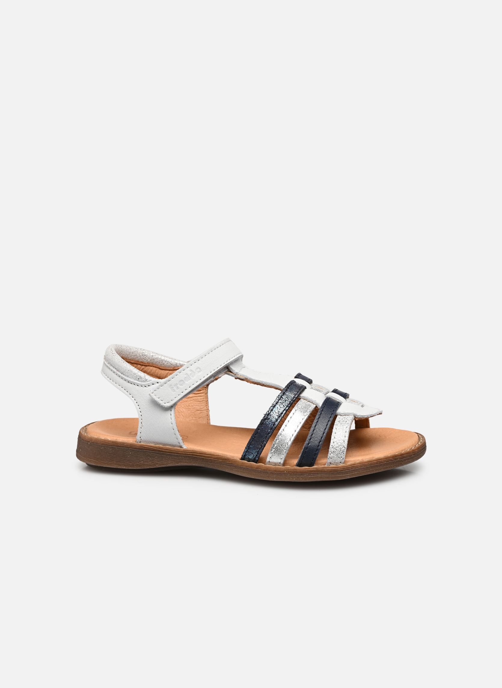 Sandalen Lore Straps mädchen weiß Froddo Sandalen Lore Straps mädchen weiß WHITE / BLUE