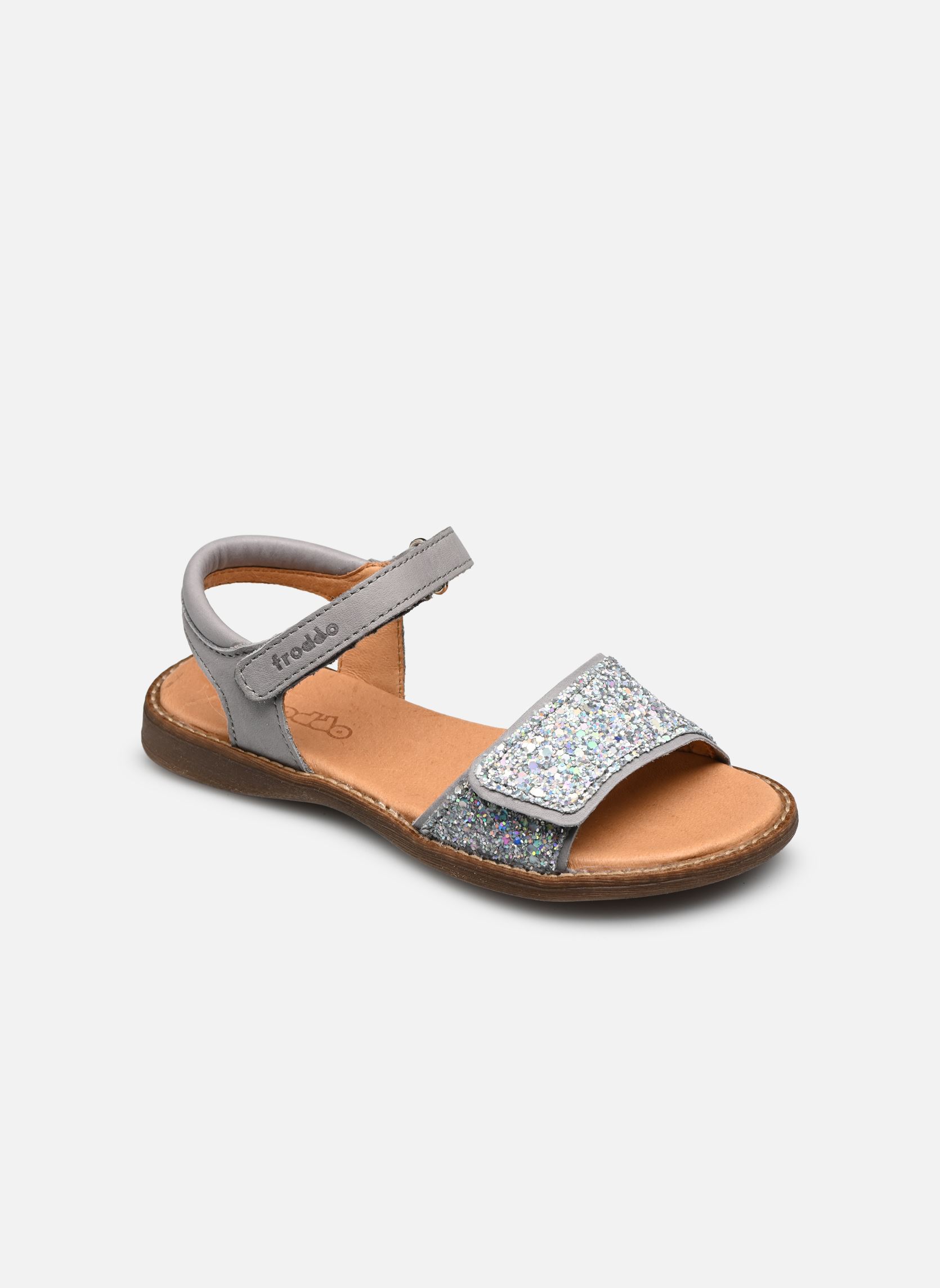 Sandalen Lore Sparkle meisjes grijs Froddo Sandalen Lore Sparkle meisjes grijs LIGHT GREY