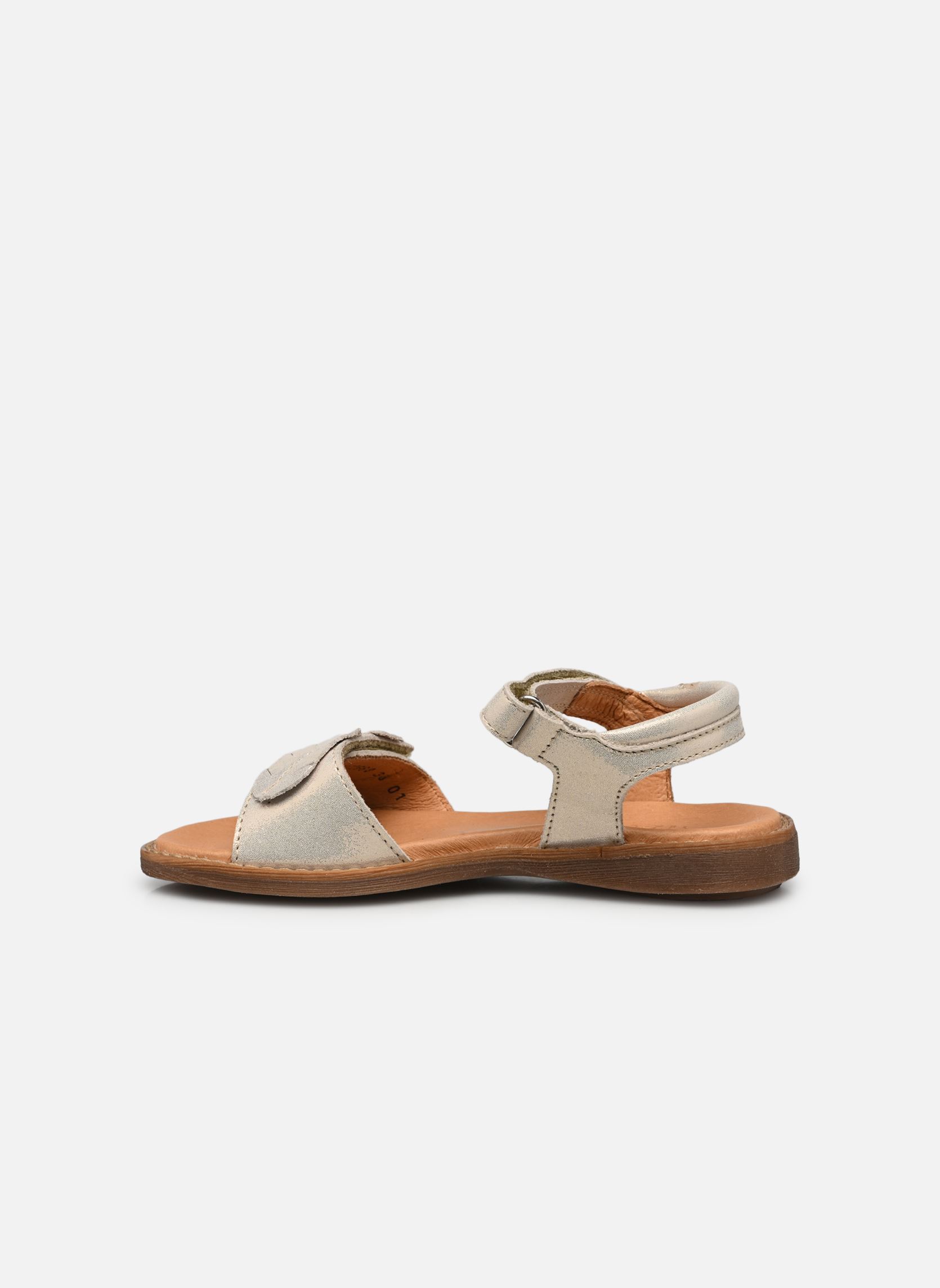 Sandalen Lore Leaves meisjes goud en brons Froddo Sandalen Lore Leaves meisjes goud en brons GOLD SHINE 1