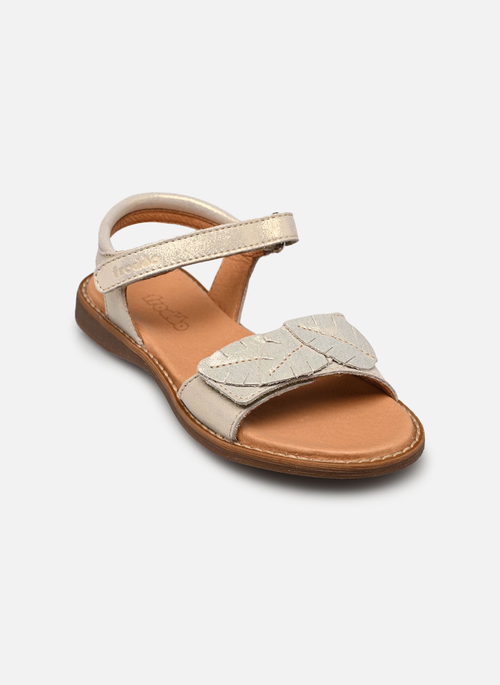Sandalen Lore Leaves meisjes goud en brons Froddo Sandalen Lore Leaves meisjes goud en brons GOLD SHINE 1