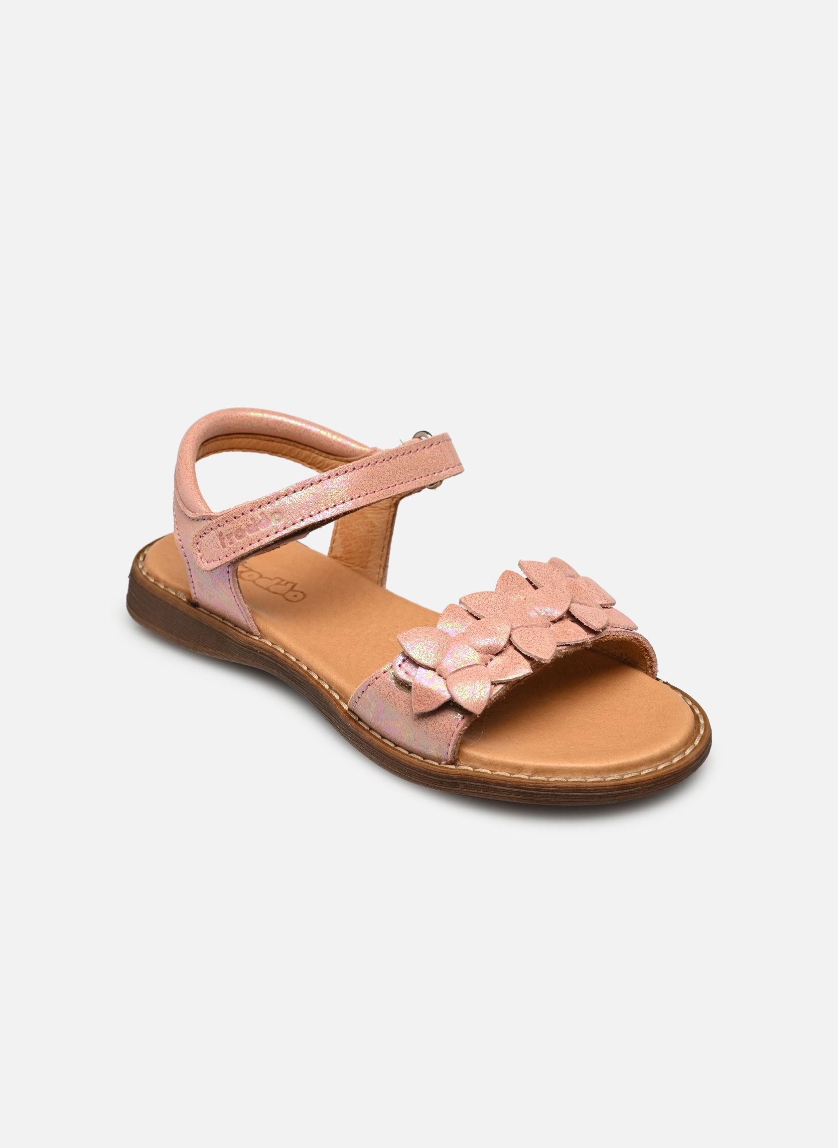 Sandalias Lore Flowers niña rosa Froddo Sandalias Lore Flowers niña rosa PINK SHINE 1