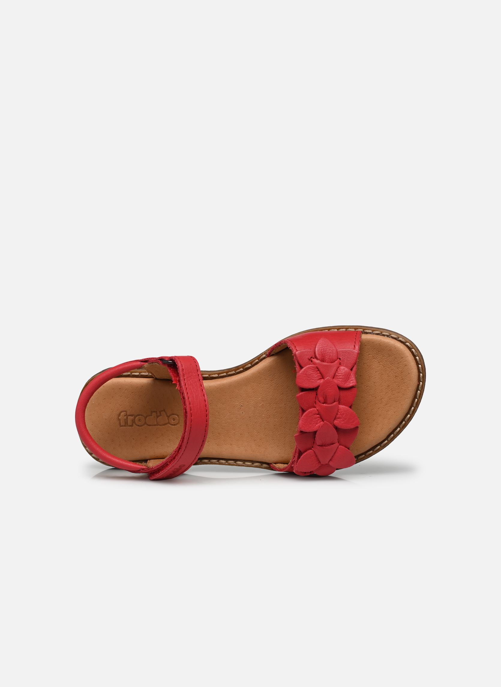 Sandalen Lore Flowers meisjes rood Froddo Sandalen Lore Flowers meisjes rood RED 2