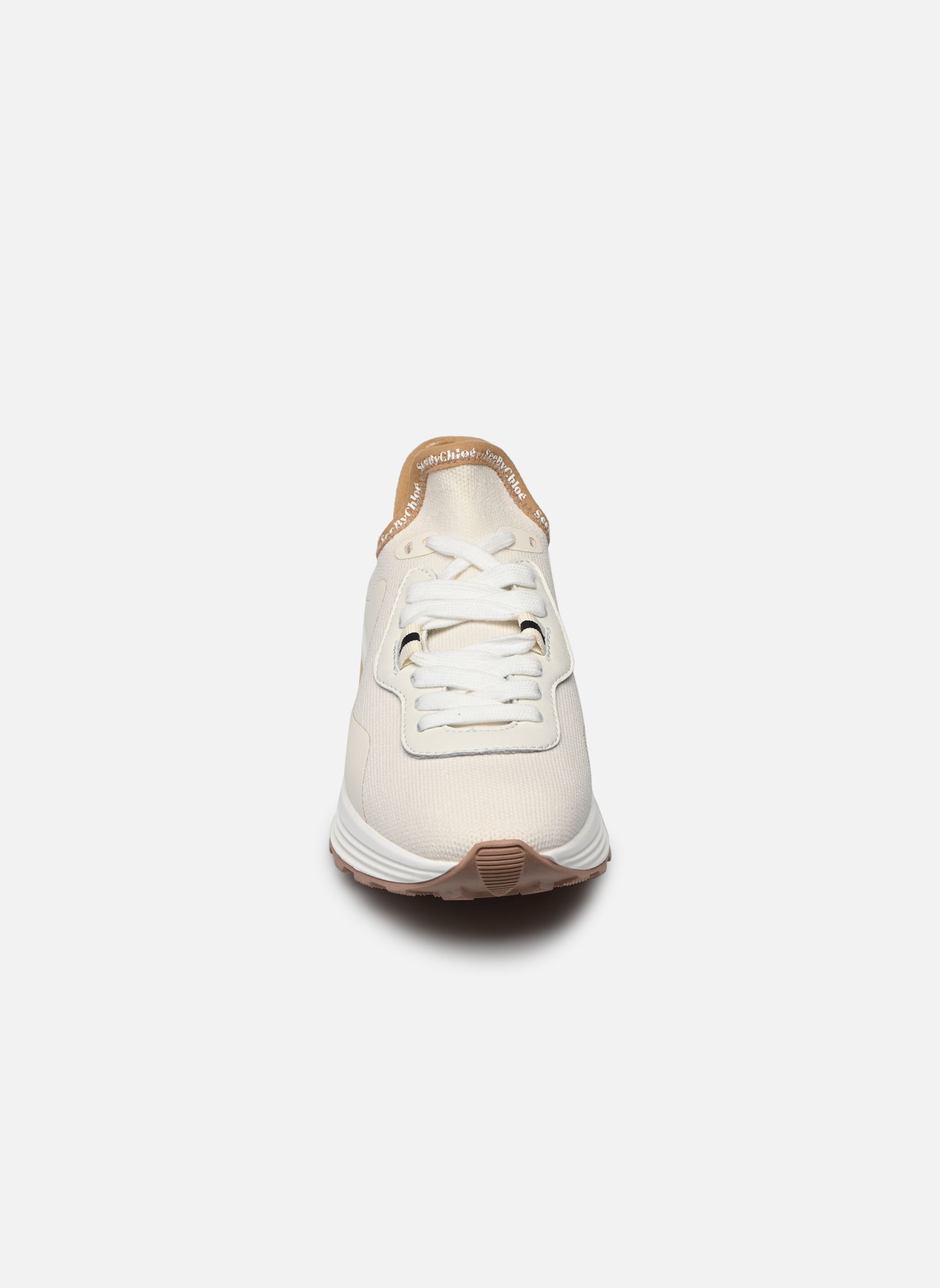 Niedrige Sneaker Brett Sneakers Low-Top Sneakers damen weiß See by Chloé Niedrige Sneaker Brett Sneakers Low-Top Sneakers damen weiß WHITE