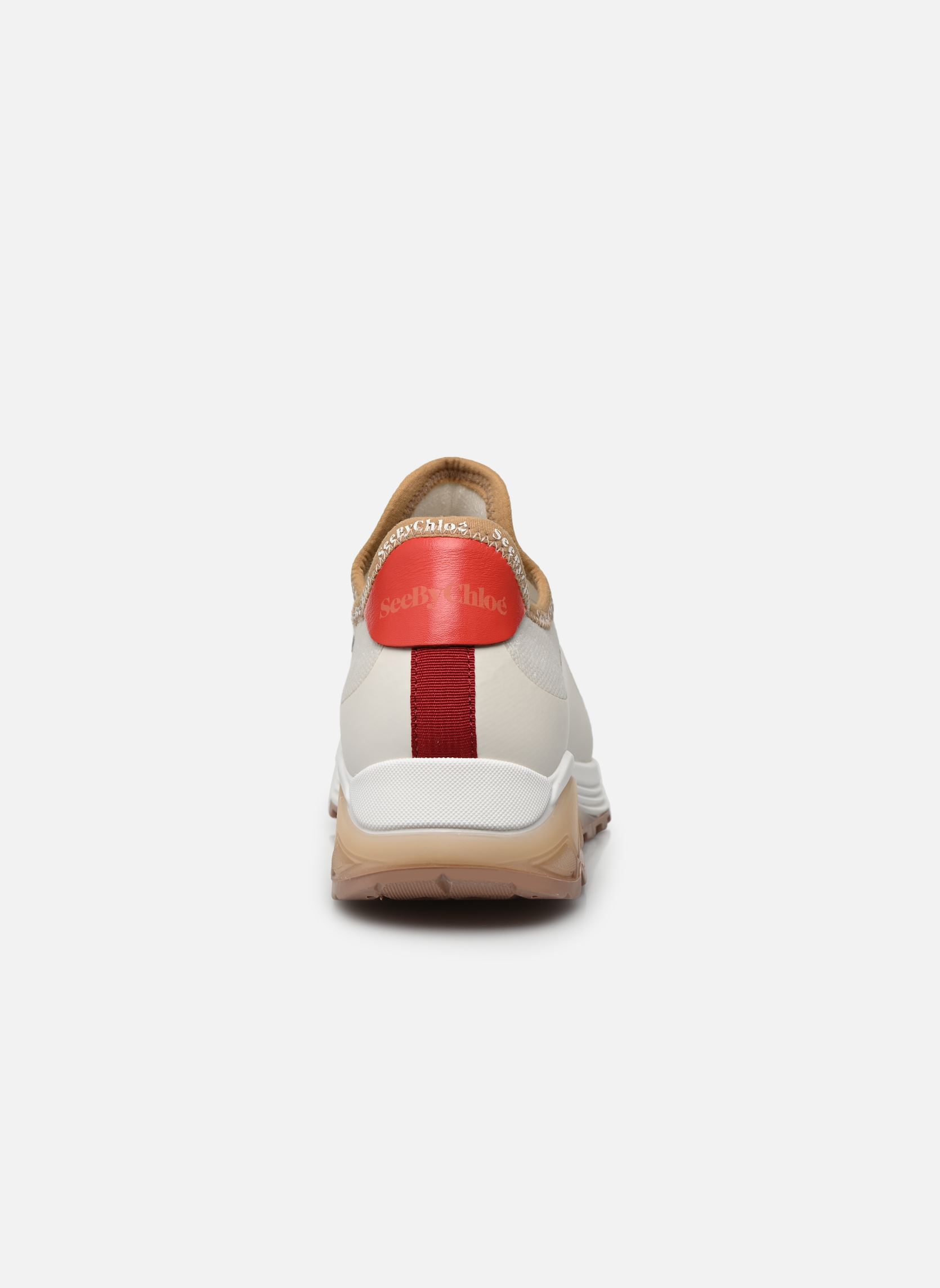 Niedrige Sneaker Brett Sneakers Low-Top Sneakers damen weiß See by Chloé Niedrige Sneaker Brett Sneakers Low-Top Sneakers damen weiß WHITE