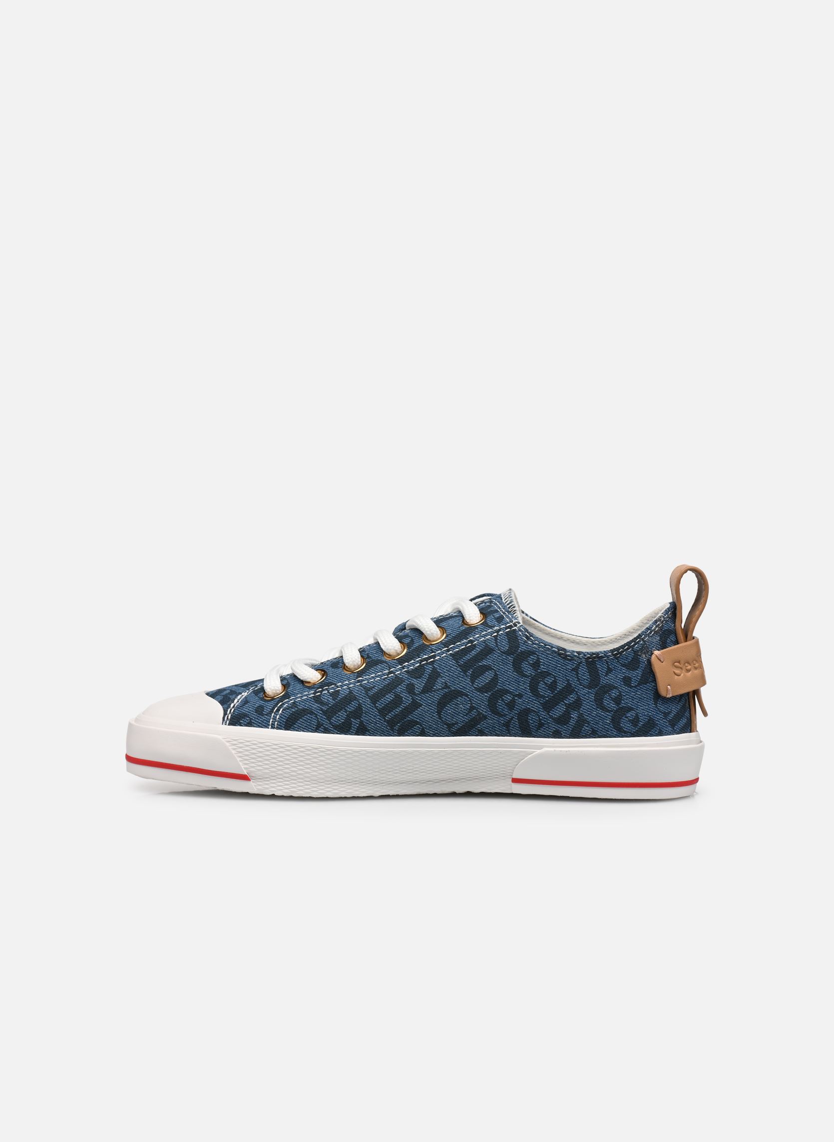 Niedrige Sneaker Aryana Sneakers Low-Top Sneakers damen blau See by Chloé Niedrige Sneaker Aryana Sneakers Low-Top Sneakers damen blau MEDIUM BLUE