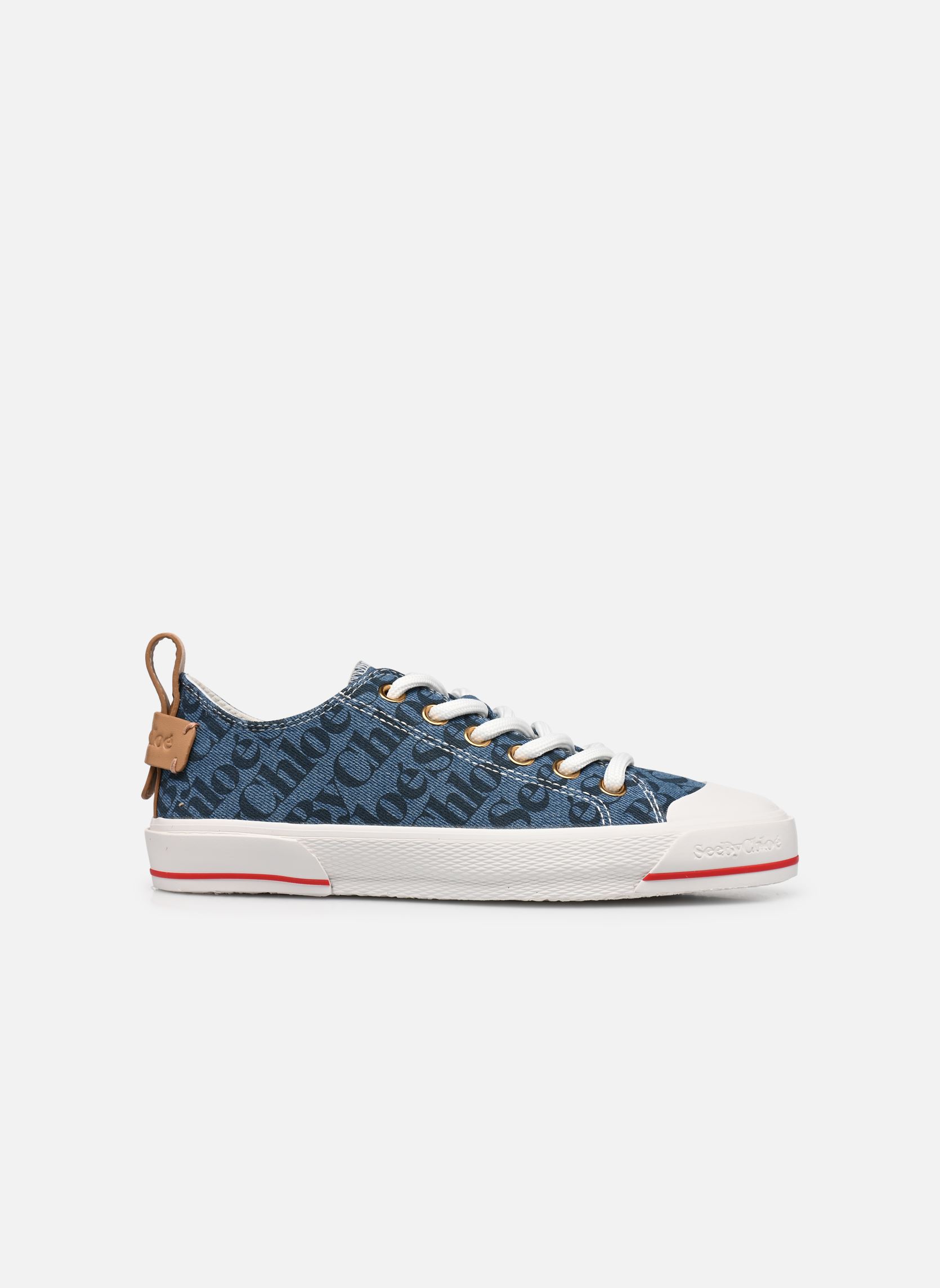 Niedrige Sneaker Aryana Sneakers Low-Top Sneakers damen blau See by Chloé Niedrige Sneaker Aryana Sneakers Low-Top Sneakers damen blau MEDIUM BLUE