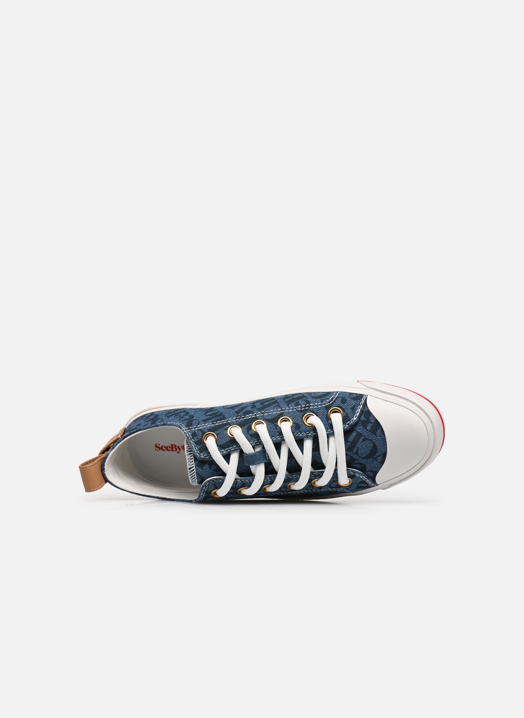 Niedrige Sneaker Aryana Sneakers Low-Top Sneakers damen blau See by Chloé Niedrige Sneaker Aryana Sneakers Low-Top Sneakers damen blau MEDIUM BLUE