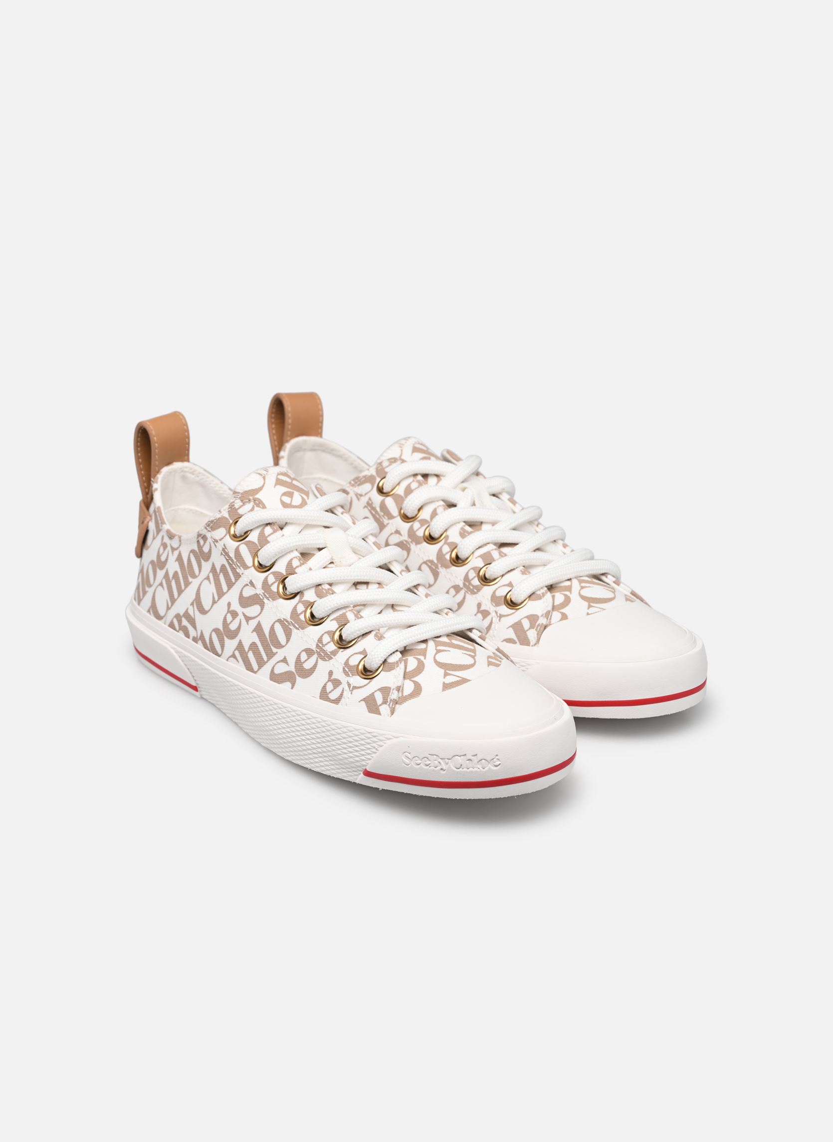 Zapatillas bajas Aryana Sneakers Low-Top Sneakers mujer marrón See by Chloé Zapatillas bajas Aryana Sneakers Low-Top Sneakers mujer marrón NATURAL