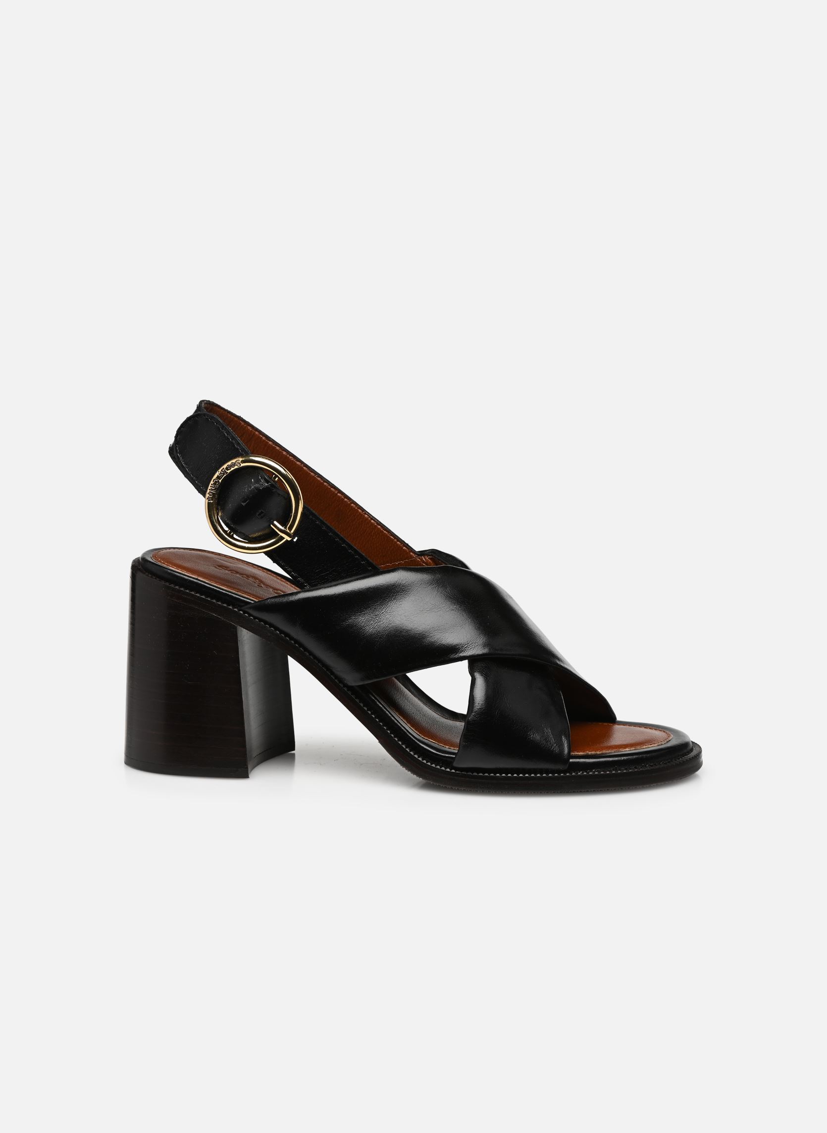 Sandalen Lyna Sandals Mid Heel damen schwarz See by Chloé Sandalen Lyna Sandals Mid Heel damen schwarz BLACK