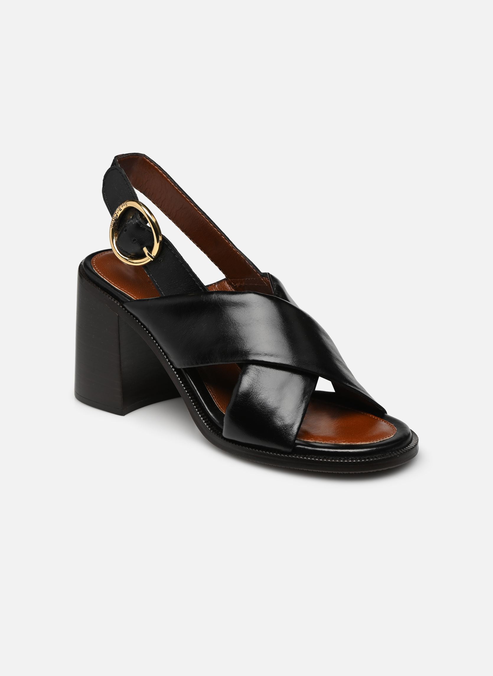 Sandalen Lyna Sandals Mid Heel damen schwarz See by Chloé Sandalen Lyna Sandals Mid Heel damen schwarz BLACK