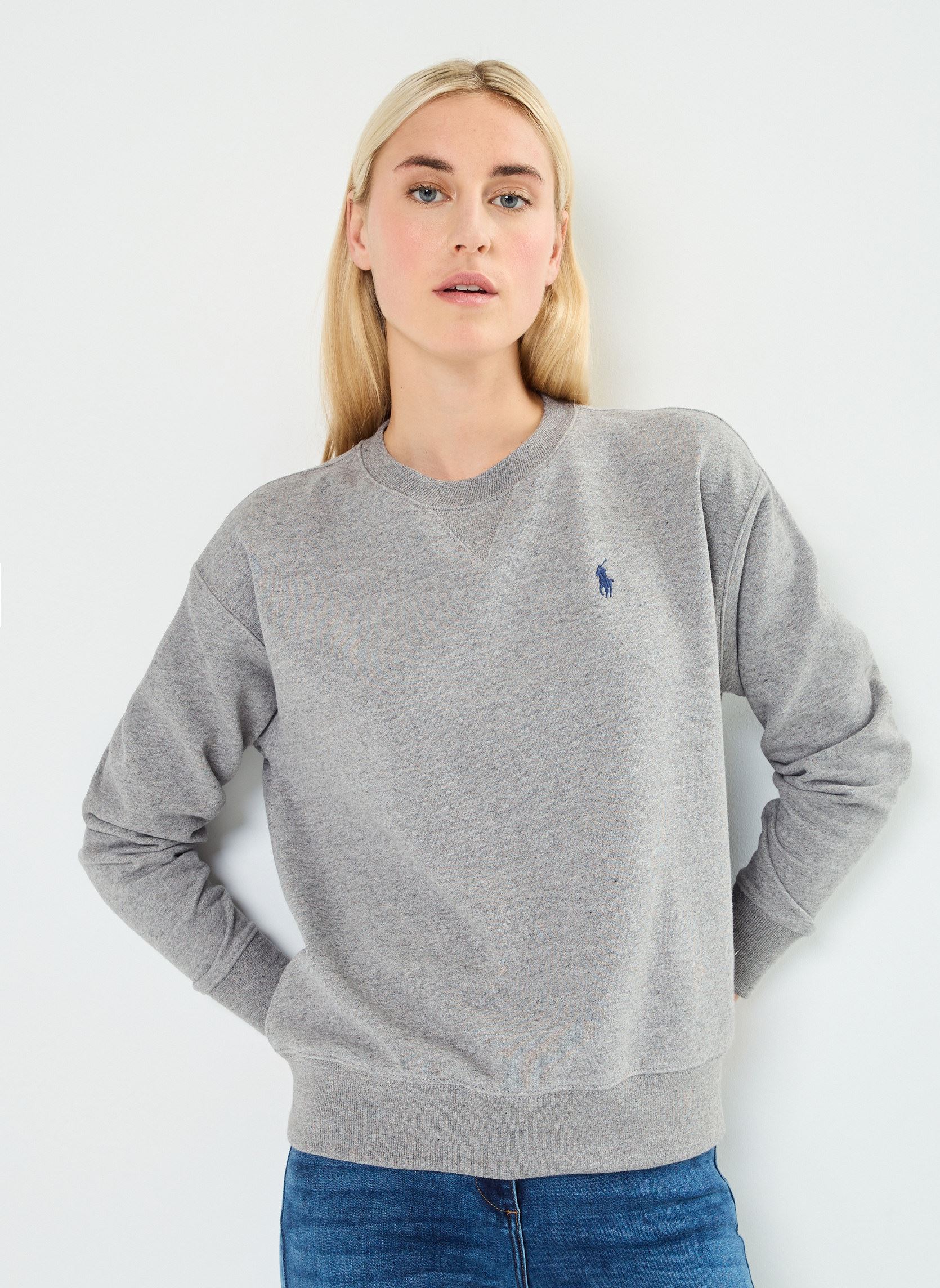 Polo Ralph Lauren Sweatshirts Pull Col Rond En Molleton 211794395
