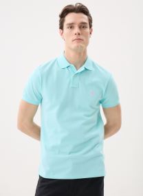 Polo Polo Coupe Ajustée En Piqué 710680784 uomo blu