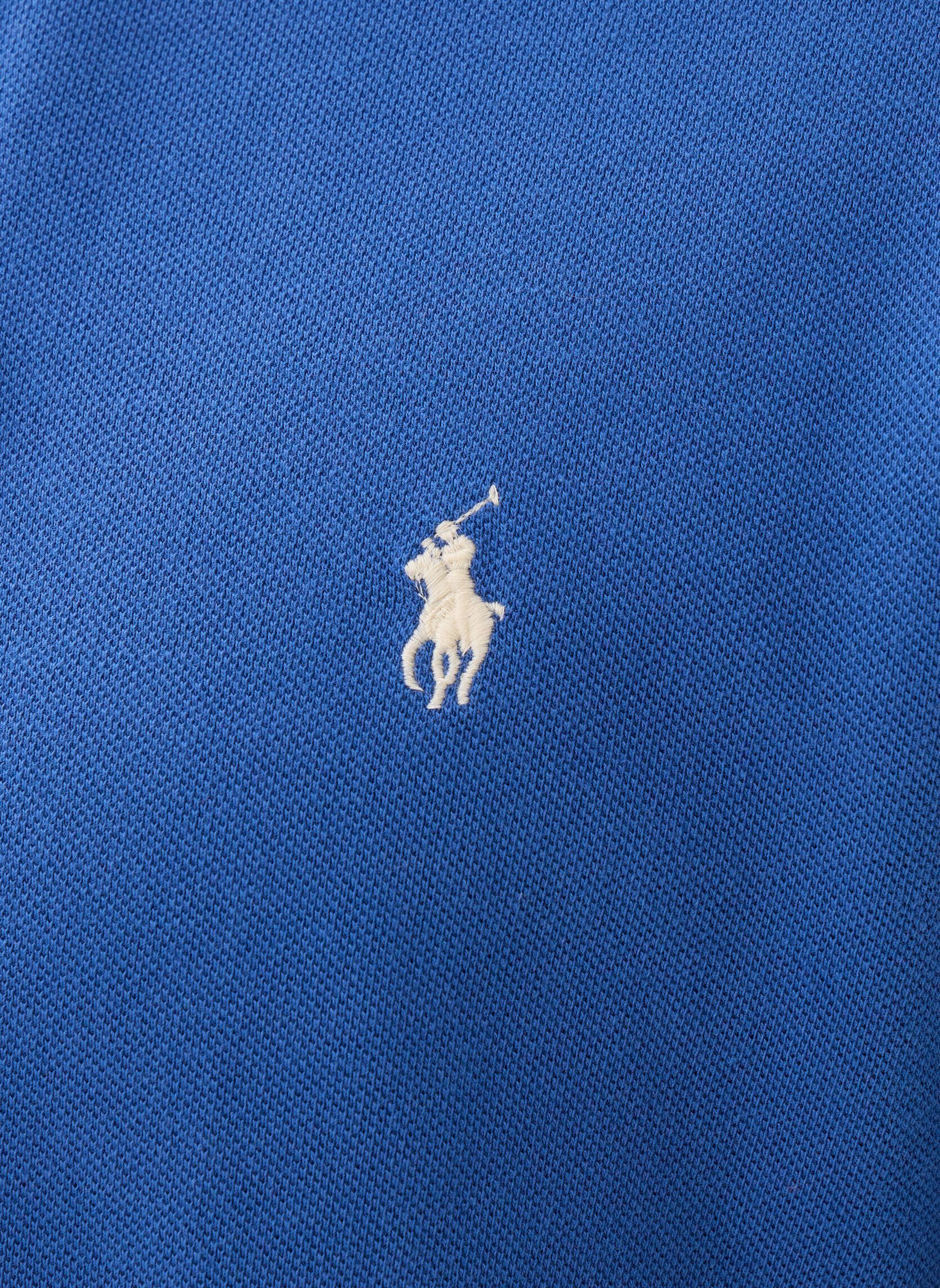 Poloshirts Polo Coupe Ajustée En Piqué 710680784 herren blau Polo Ralph Lauren Poloshirts Polo Coupe Ajustée En Piqué 710680784 herren blau DUSTY AZURE/CREAM PP