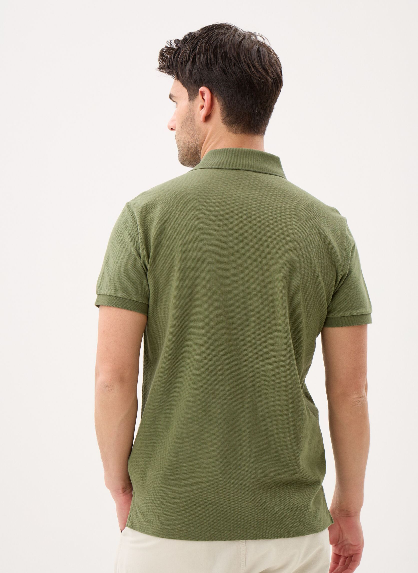 Poloshirts Polo Coupe Ajustée En Piqué 710680784 herren grün Polo Ralph Lauren Poloshirts Polo Coupe Ajustée En Piqué 710680784 herren grün GARDEN TRAIL/C8125