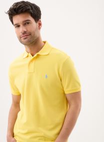 Polo Polo Coupe Ajustée En Piqué 710680784 uomo blu
