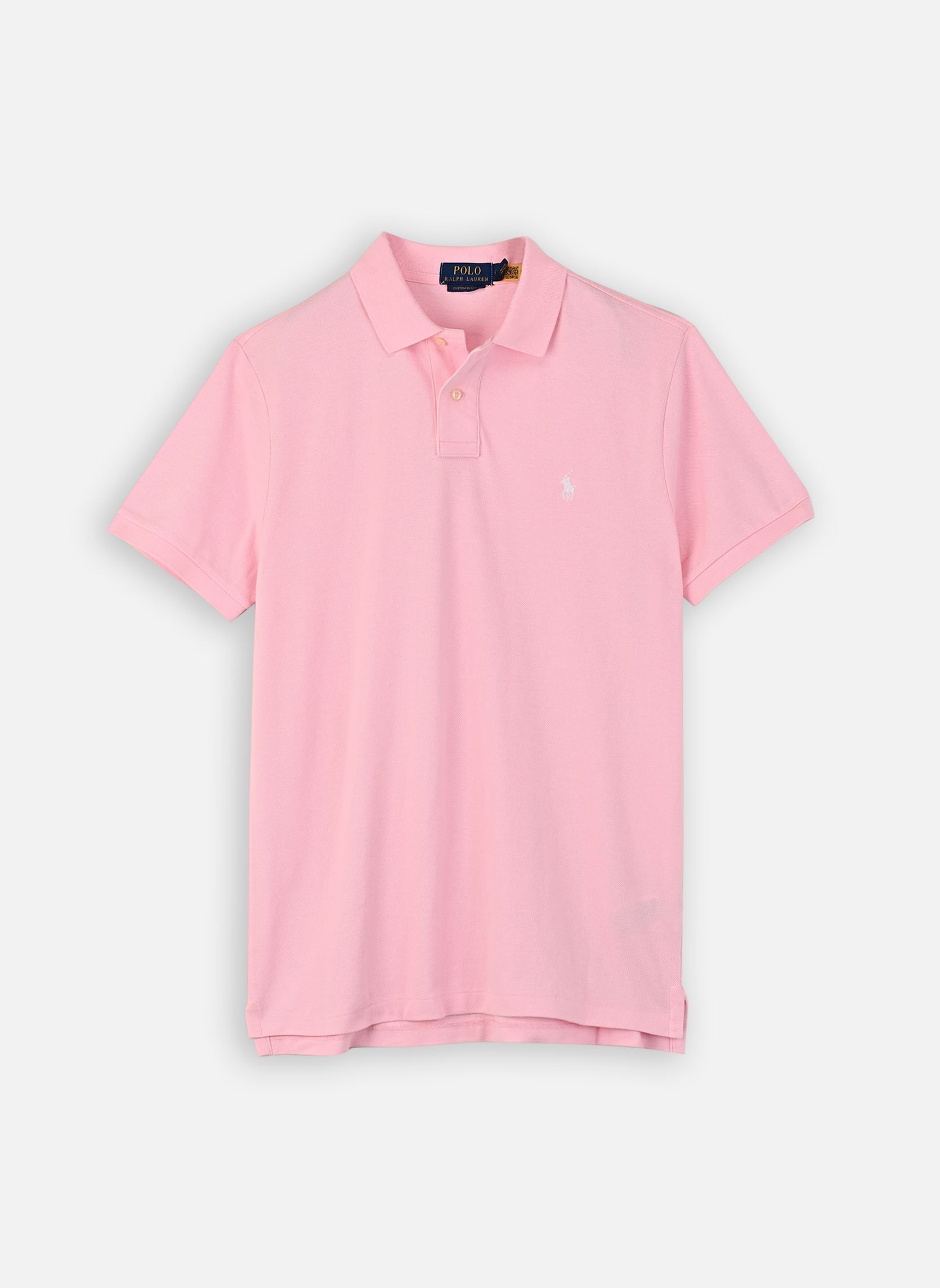 Polo Polo Coupe Ajustée En Piqué 710680784 uomo rosa Polo Ralph Lauren Polo Polo Coupe Ajustée En Piqué 710680784 uomo rosa BATH PINK/C1730