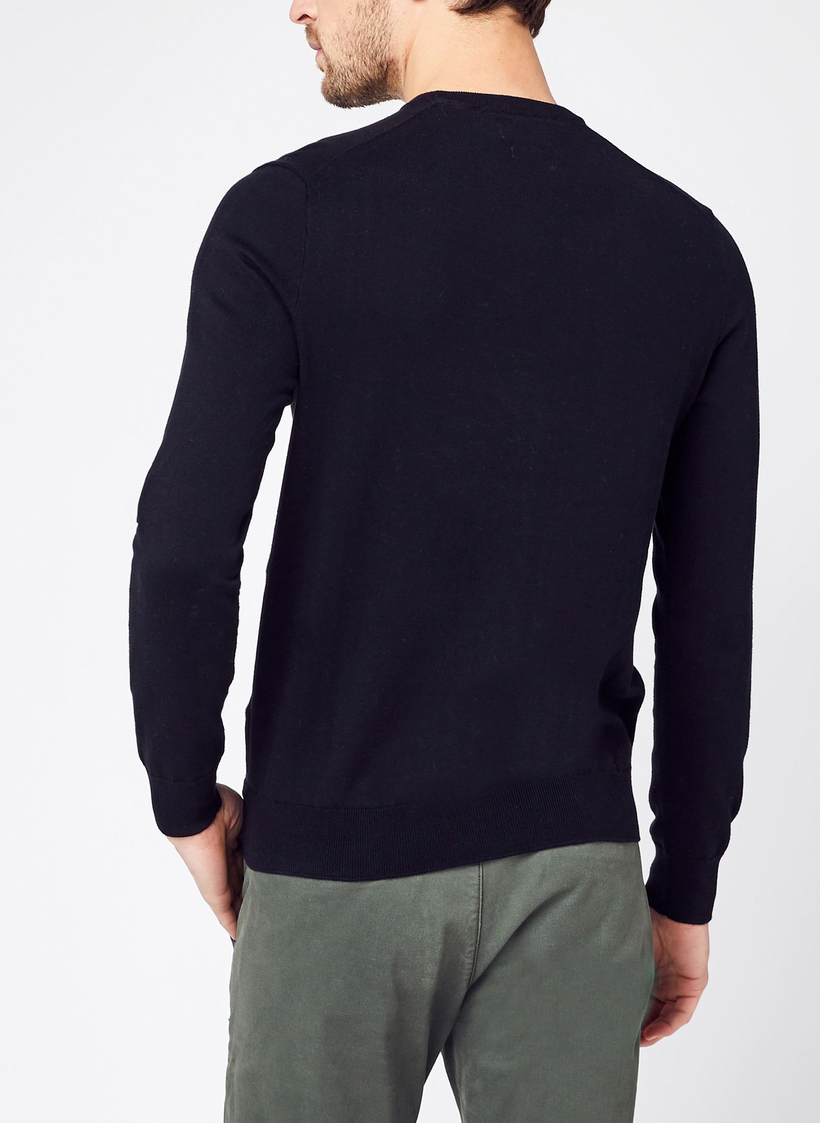 Sudaderas Pull cintré en coton 710684957 hombre negro Polo Ralph Lauren Sudaderas Pull cintré en coton 710684957 hombre negro POLO BLACK