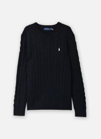 Pullover Pull torsadé en coton herren blau Polo Ralph Lauren Pullover Pull torsadé en coton herren blau HUNTER NAVY W/ C8135 PP