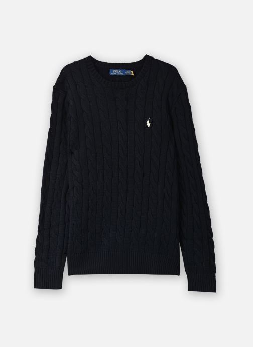 Polo Ralph Lauren Pulls Pull torsadé en coton homme bleu