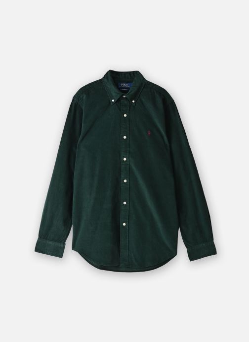 Polo Ralph Lauren Chemises Chemise Ml Oxford Custom Fit En Tartan homme vert