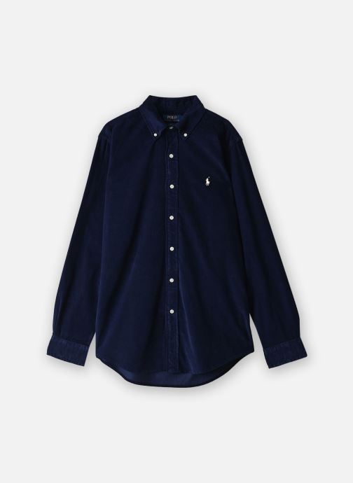 Polo Ralph Lauren Chemises Chemise Ml Oxford Custom Fit En Tartan homme marine