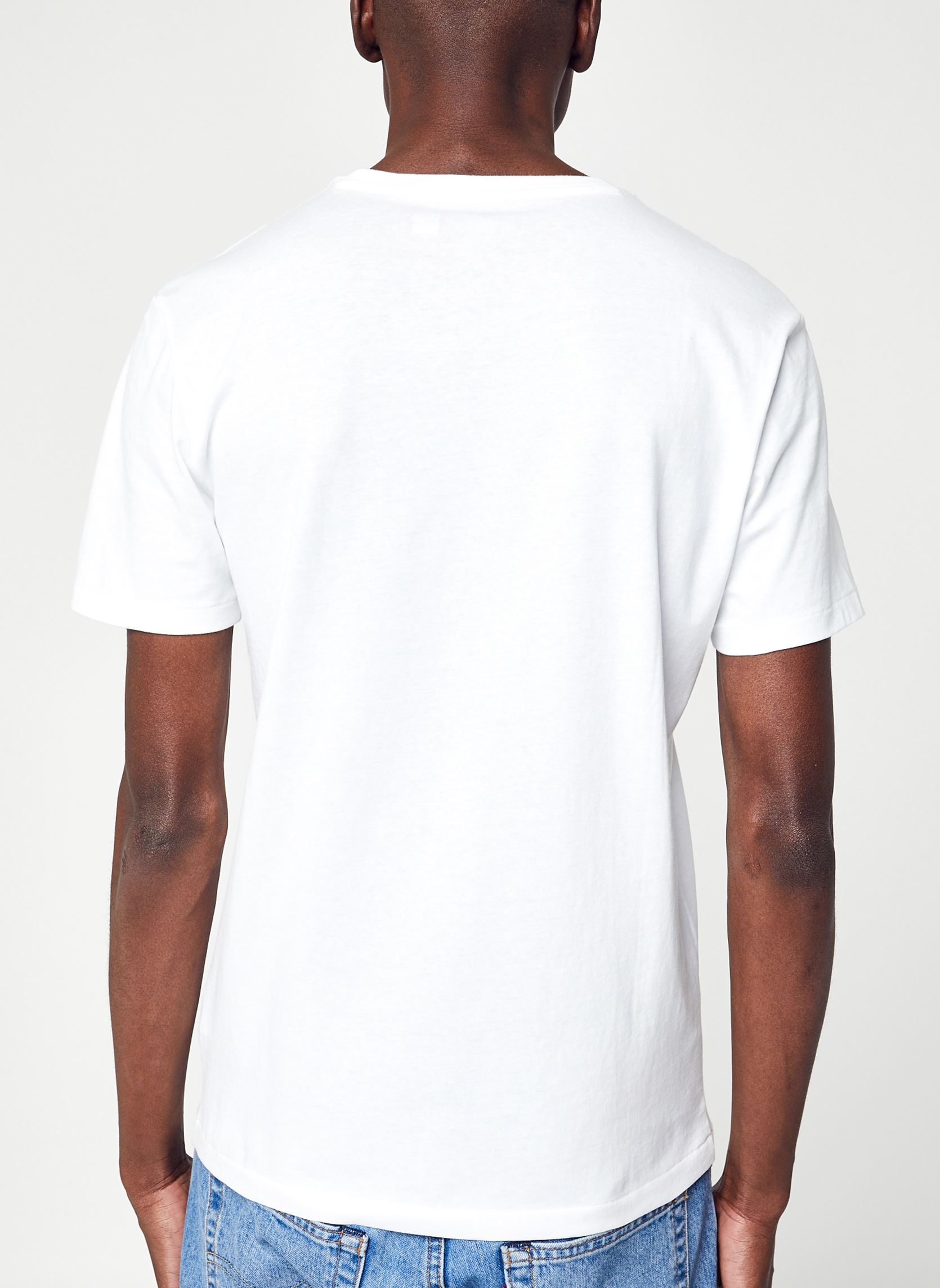 Tee-shirts T-shirt ajusté à col rond en jersey 7108 homme blanc Polo Ralph Lauren Tee-shirts T-shirt ajusté à col rond en jersey 7108 homme blanc White W